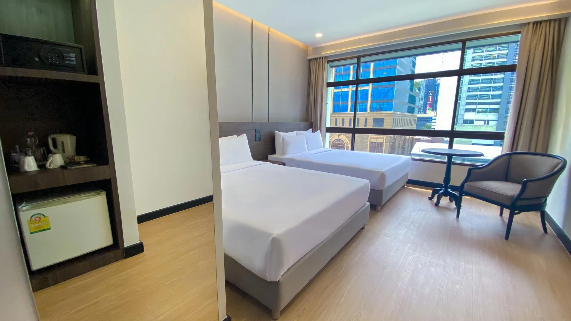 방콕 피나클 룸피니 파크 호텔 3성급 호텔 전망