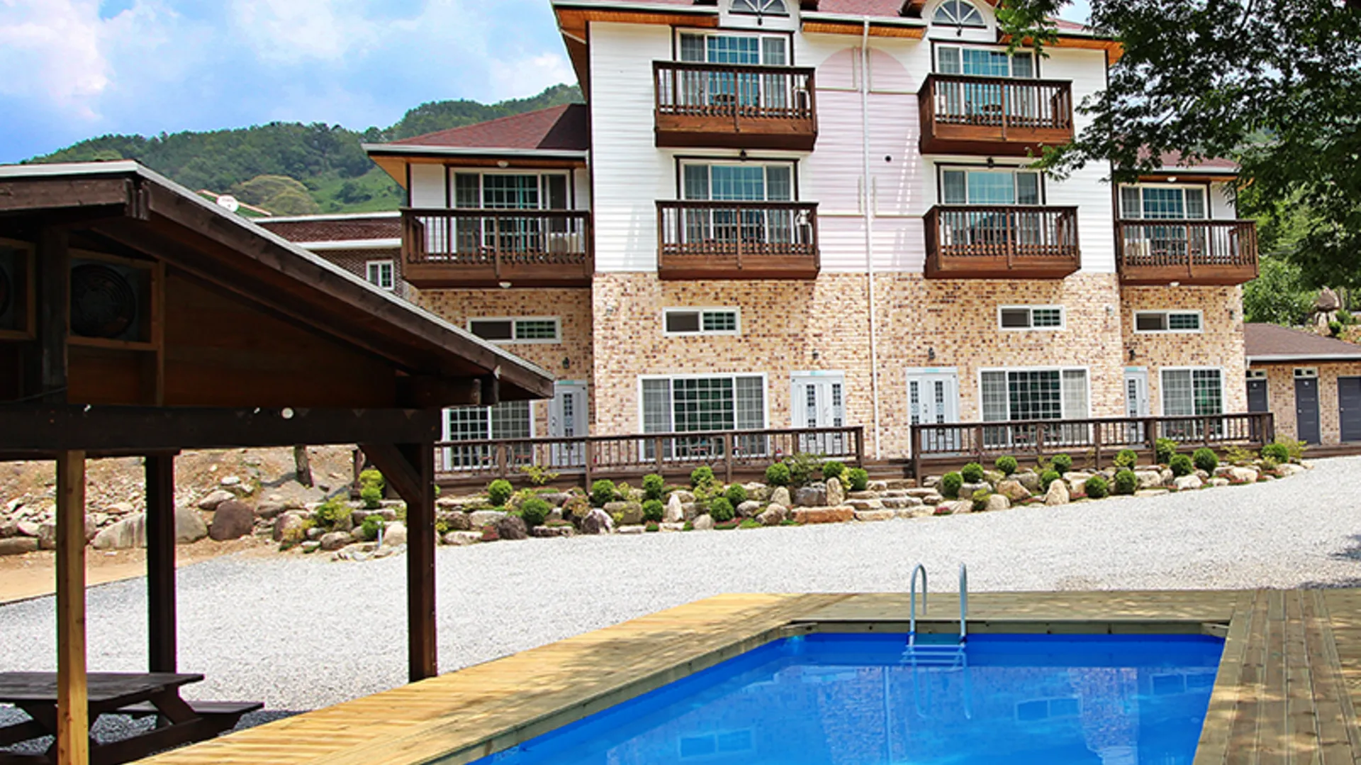 단양 단양 정안재 2성급 게스트하우스 수영장