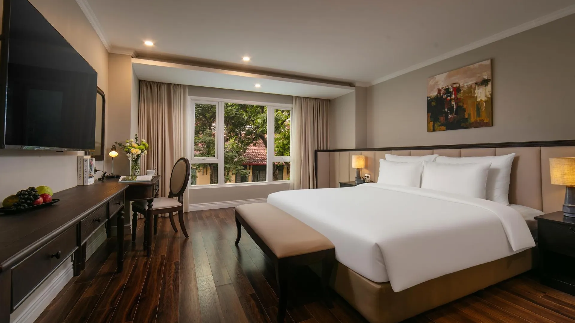 하노이 비스포크 부티크 호텔 하노이 3성급 호텔 스위트룸