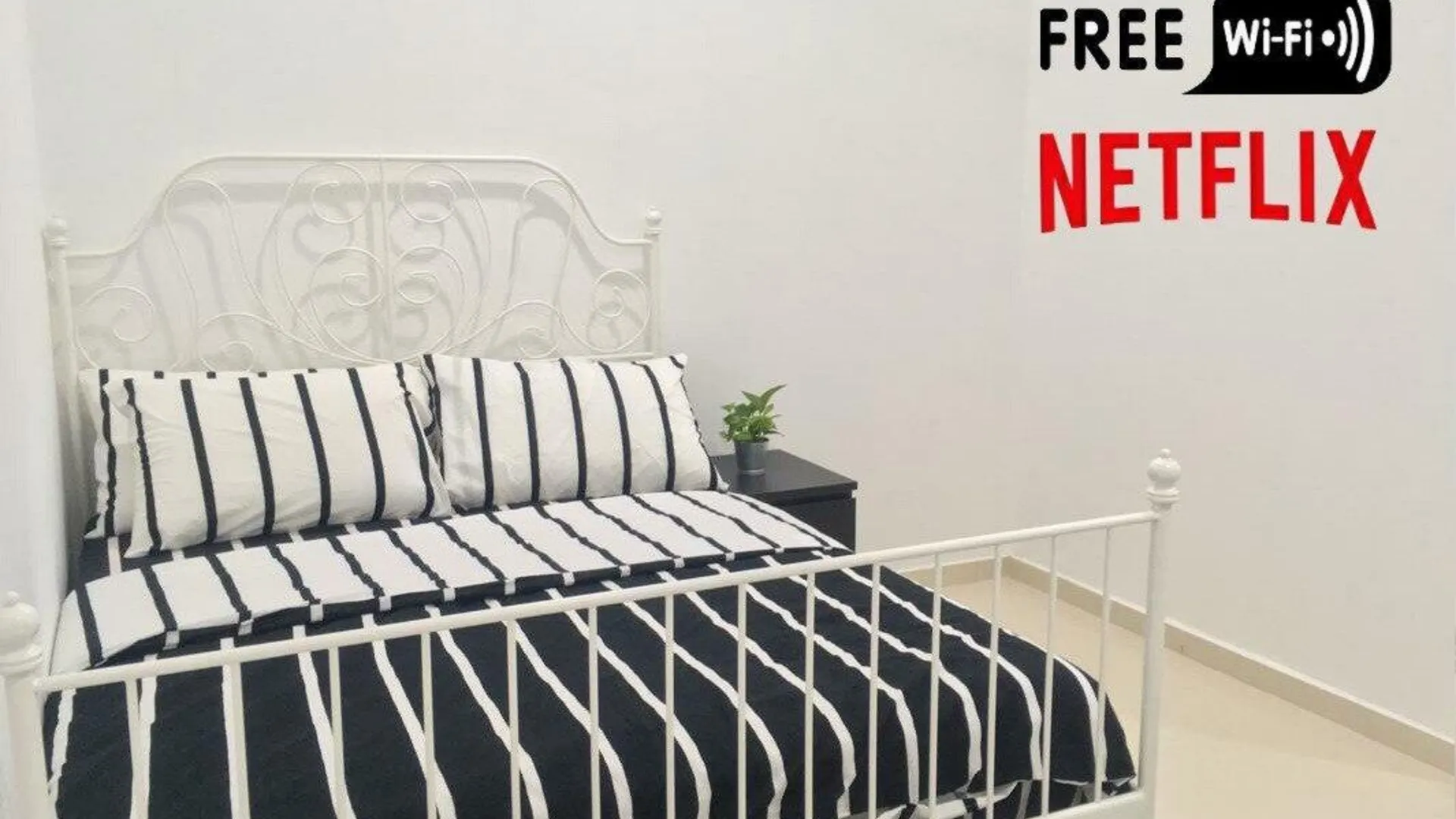 코타바루 바촉의 프라이빗 하우스 (1350m², 침실 3개, 프라이빗 욕실 2개) 4성급 게스트하우스 객실