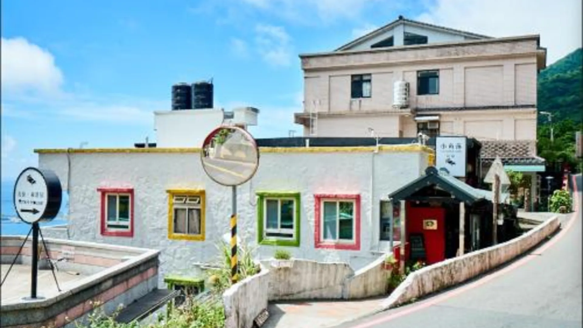 타이베이 Corner Inn九份住宿I 小角落民宿I 機車租借I日夜間導覽 3성급 게스트하우스 수영장