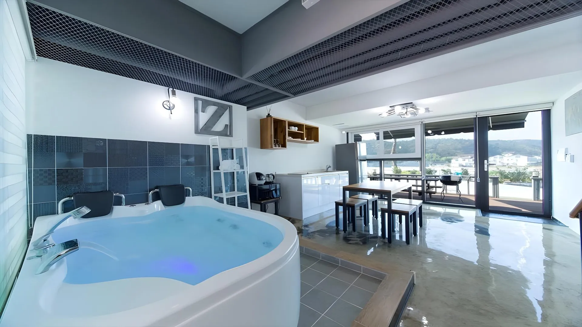 경주 경주 7번가풀빌라 3성급 게스트하우스 전망