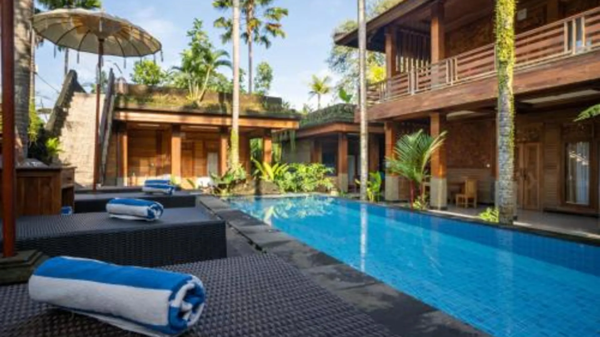 발리 부디아유 빌라 우붓 4성급 호텔 스위트룸