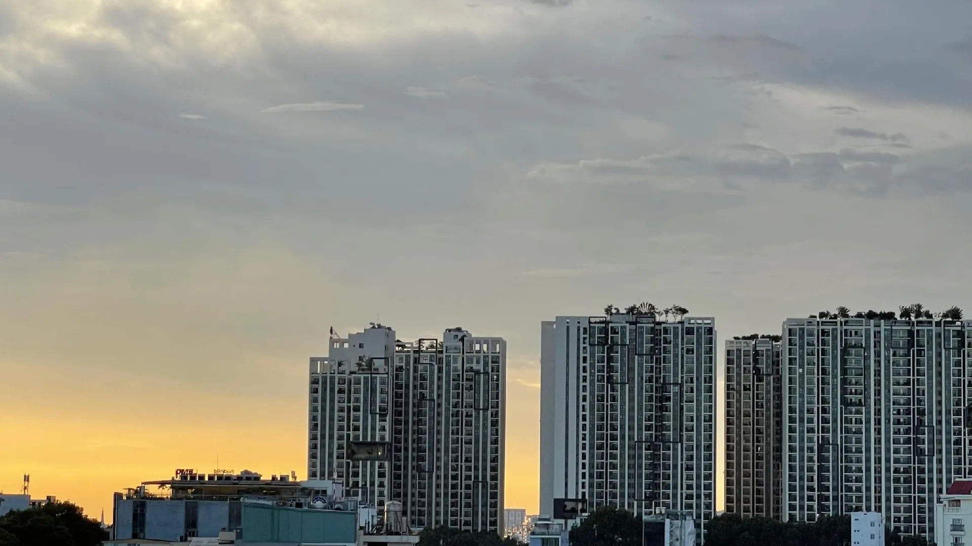 호치민 티엔타이 호텔 3성급 호텔 전망