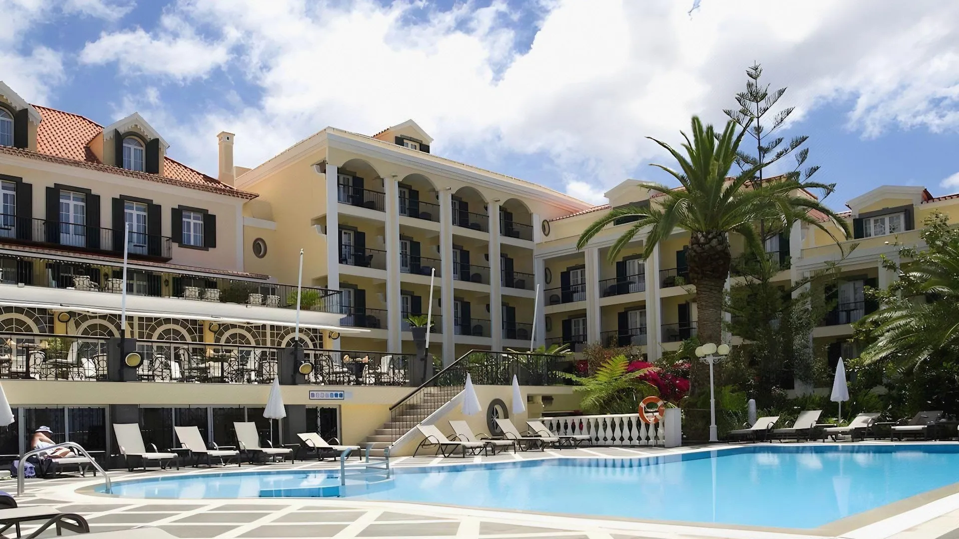 마데이라 섬 Hotel Quinta Bela S Tiago 4성급 호텔 로비