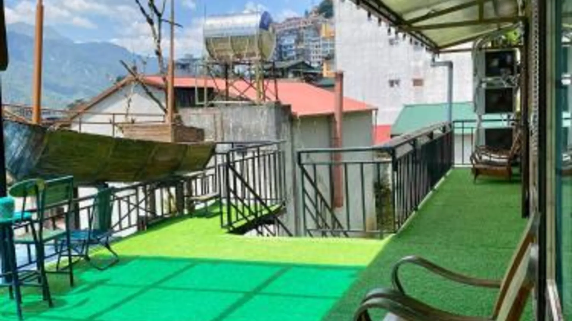 사파 D 홈 사파 2 3성급 호텔 전망