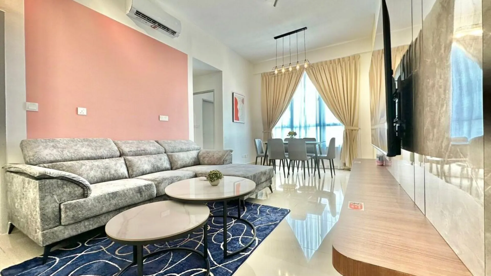 말라카 클레방의 아파트먼트 (66m², 침실 2개, 프라이빗 욕실 2개) 3성급 싱글룸 로비