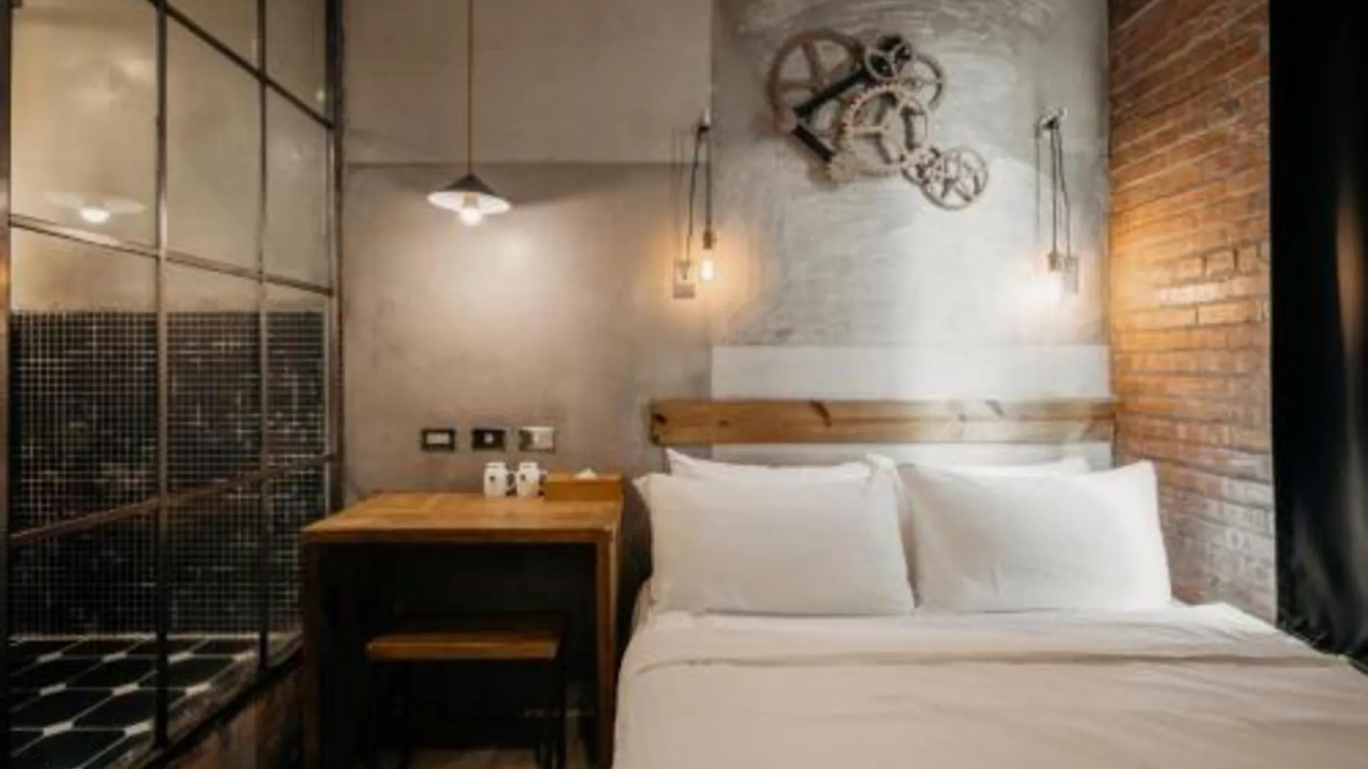 타이베이 허위 베이처 3성급 호텔 스위트룸