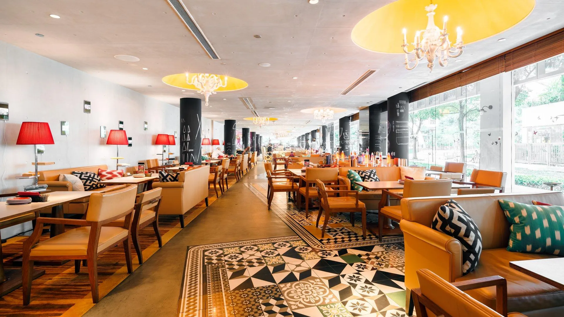 싱가포르 M 소셜 싱가포르 4성급 호텔 로비