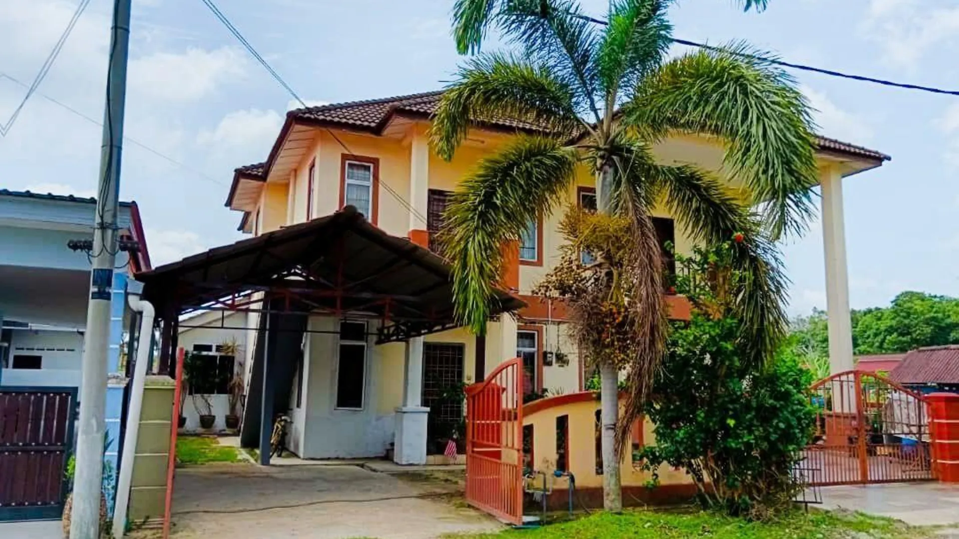 말라카 멀리나우의  (1000m², 침실 3개, 프라이빗 욕실 2개) 2성급 게스트하우스 로비