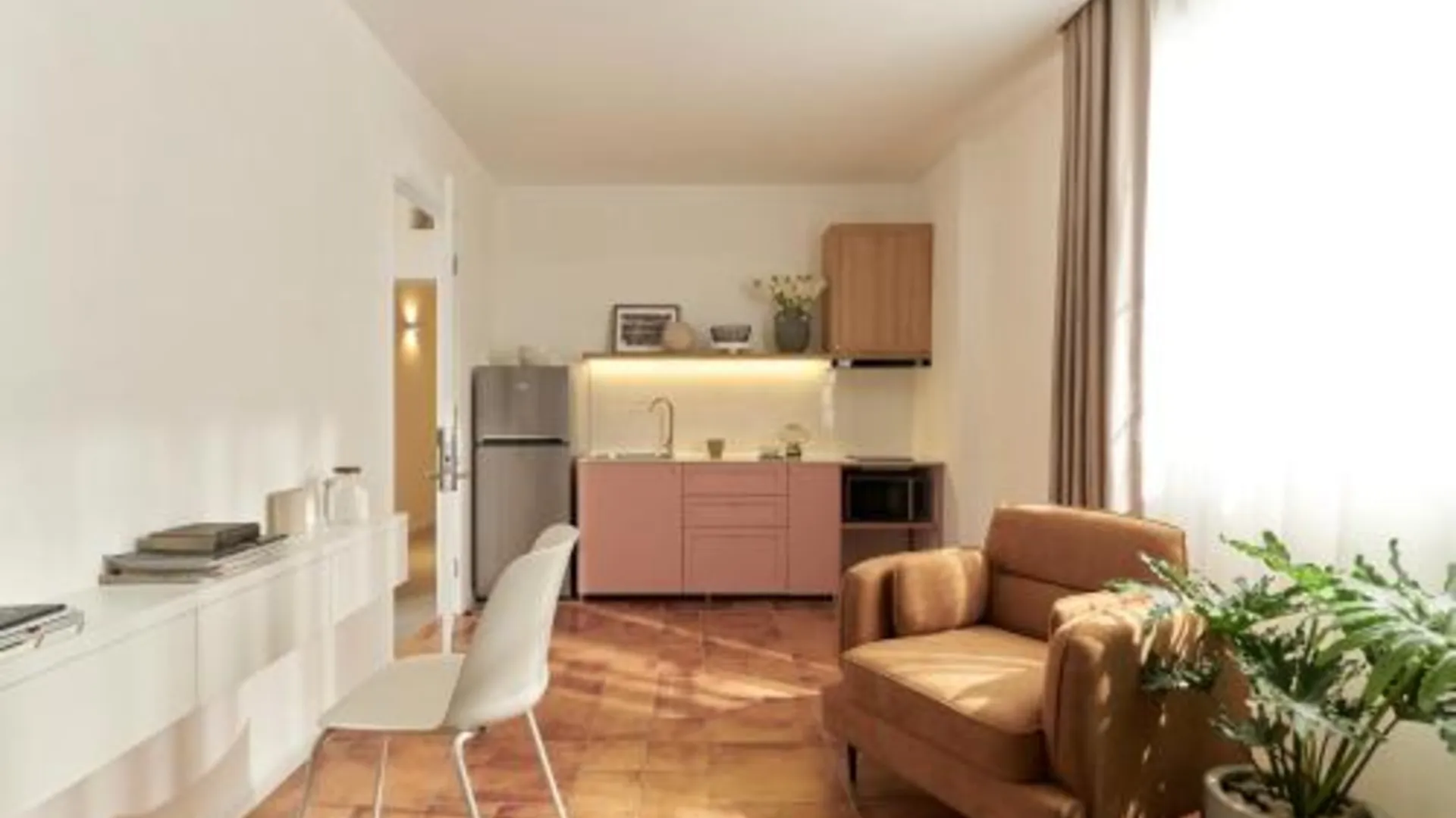 호치민 M 빌리지 리빙 까오 탕 3성급 호텔 로비