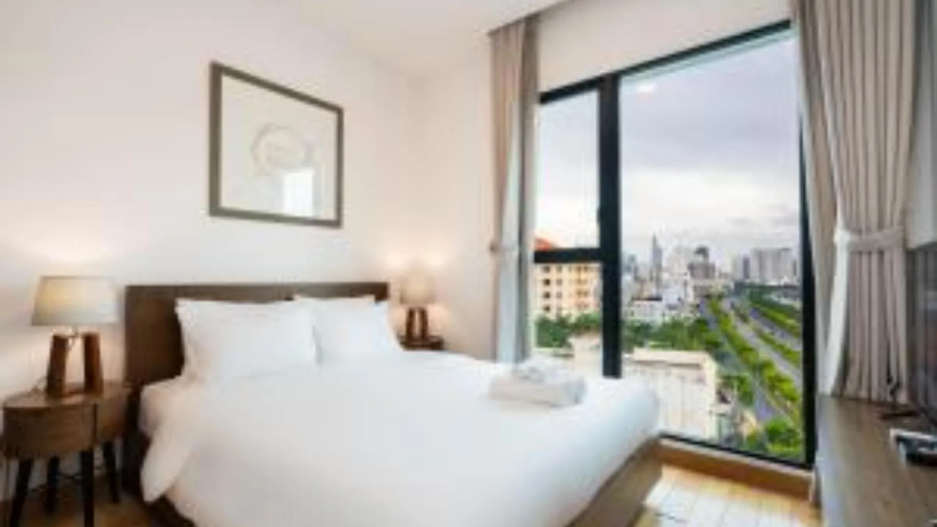 호치민 D1 멘션 - 제니티 럭셔리 아파트먼트-사이공 센터 5성급 게스트하우스 객실