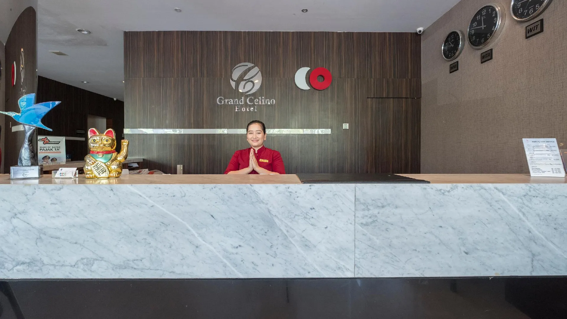 마카사르 Collection O 1279 Hotel Grand Celino Makassar 3성급 호텔 전망