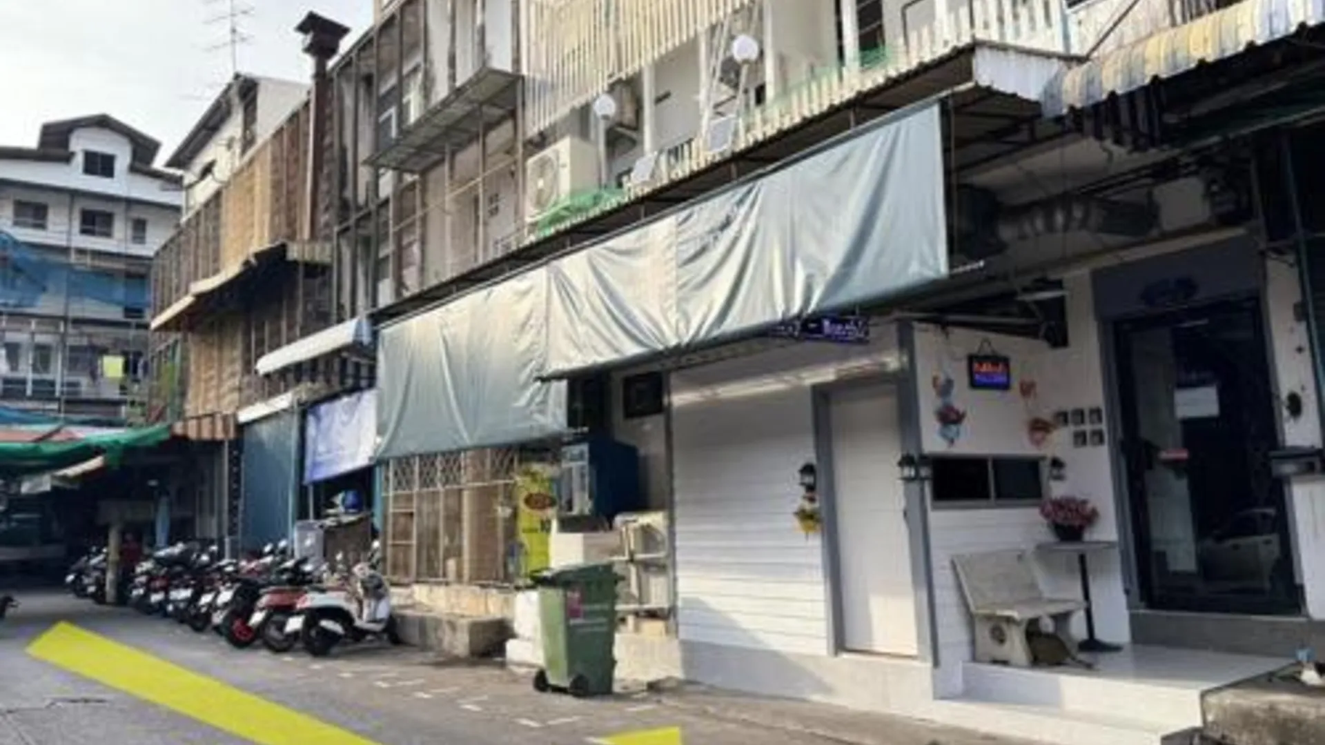 방콕 LSN Mansion 2성급 싱글룸 전망