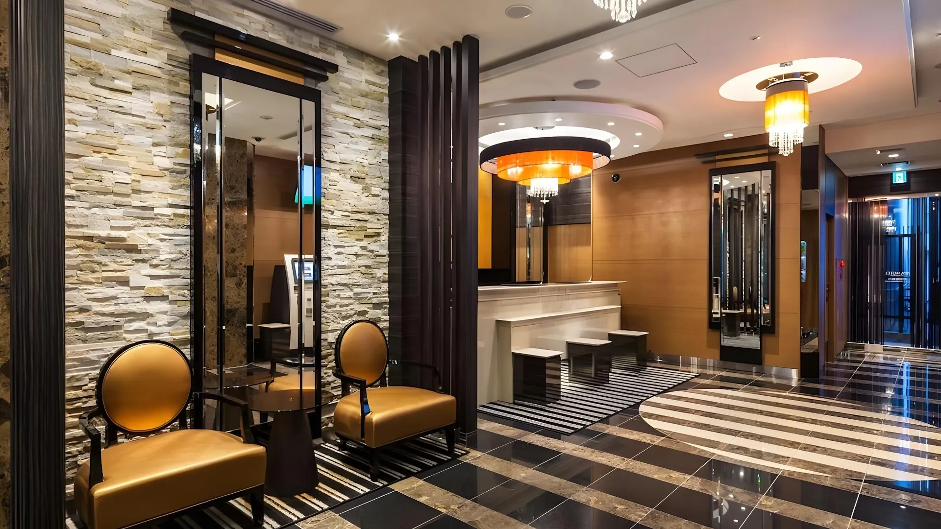 도쿄 / 동경 APA 호텔 칸다 짐보초 에키-히가시 3성급 호텔 로비