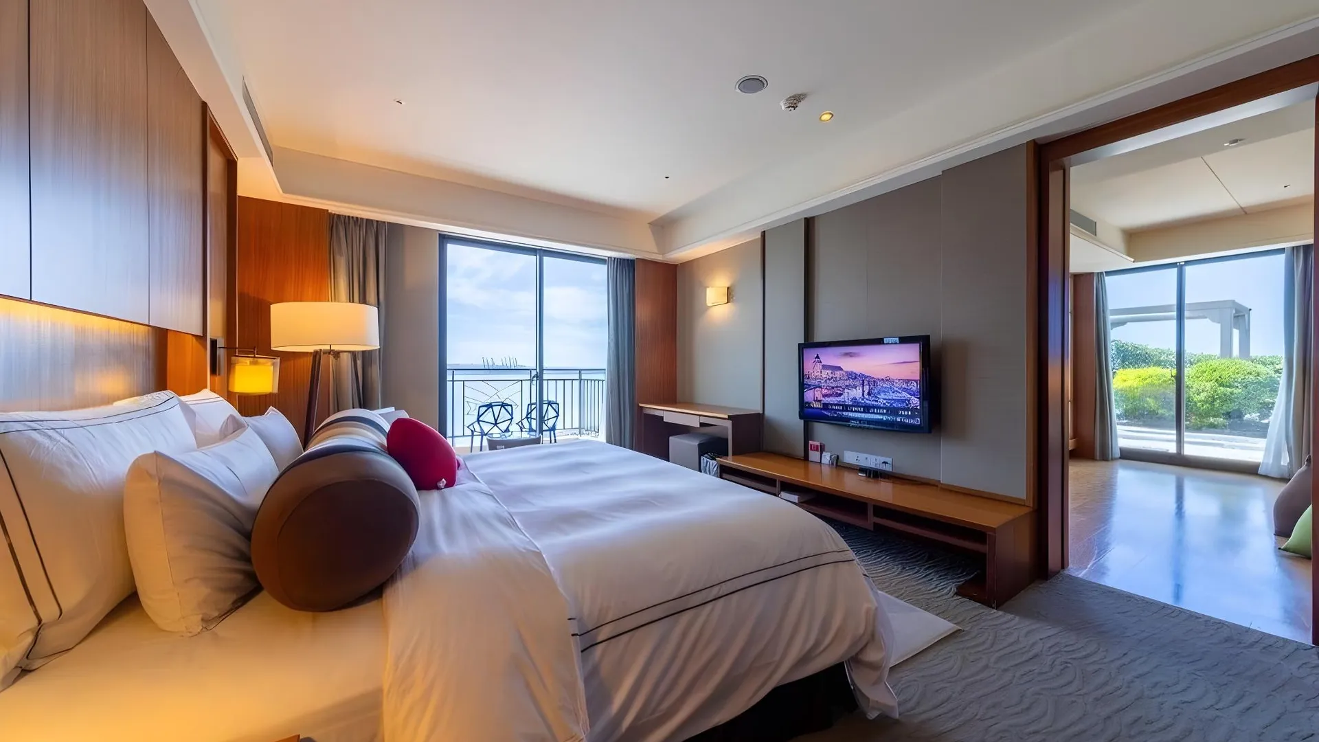 타이베이 풀론 호텔 단수이 피셔맨스 와프 5성급 호텔 스위트룸