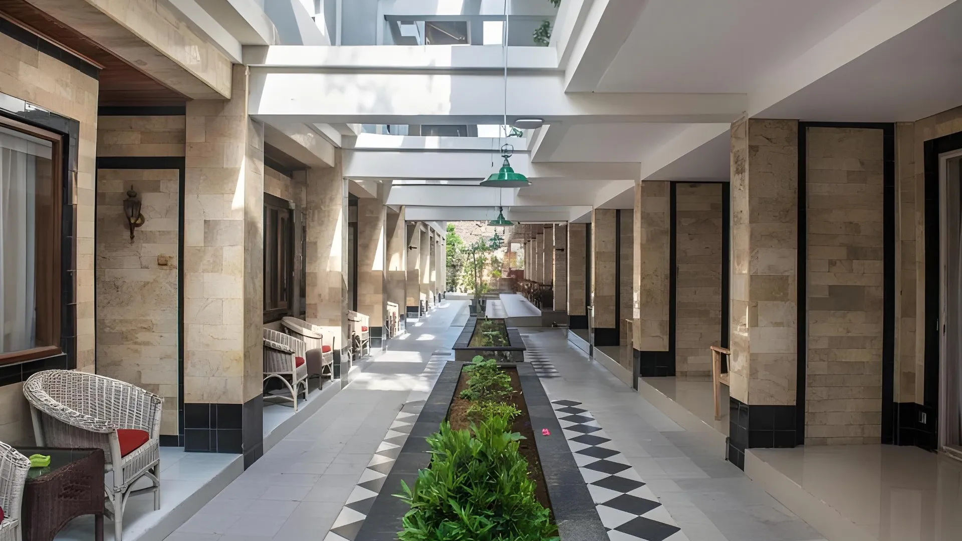 발리 아비안 스마라 호텔 앤 스파 1성급 호텔 로비