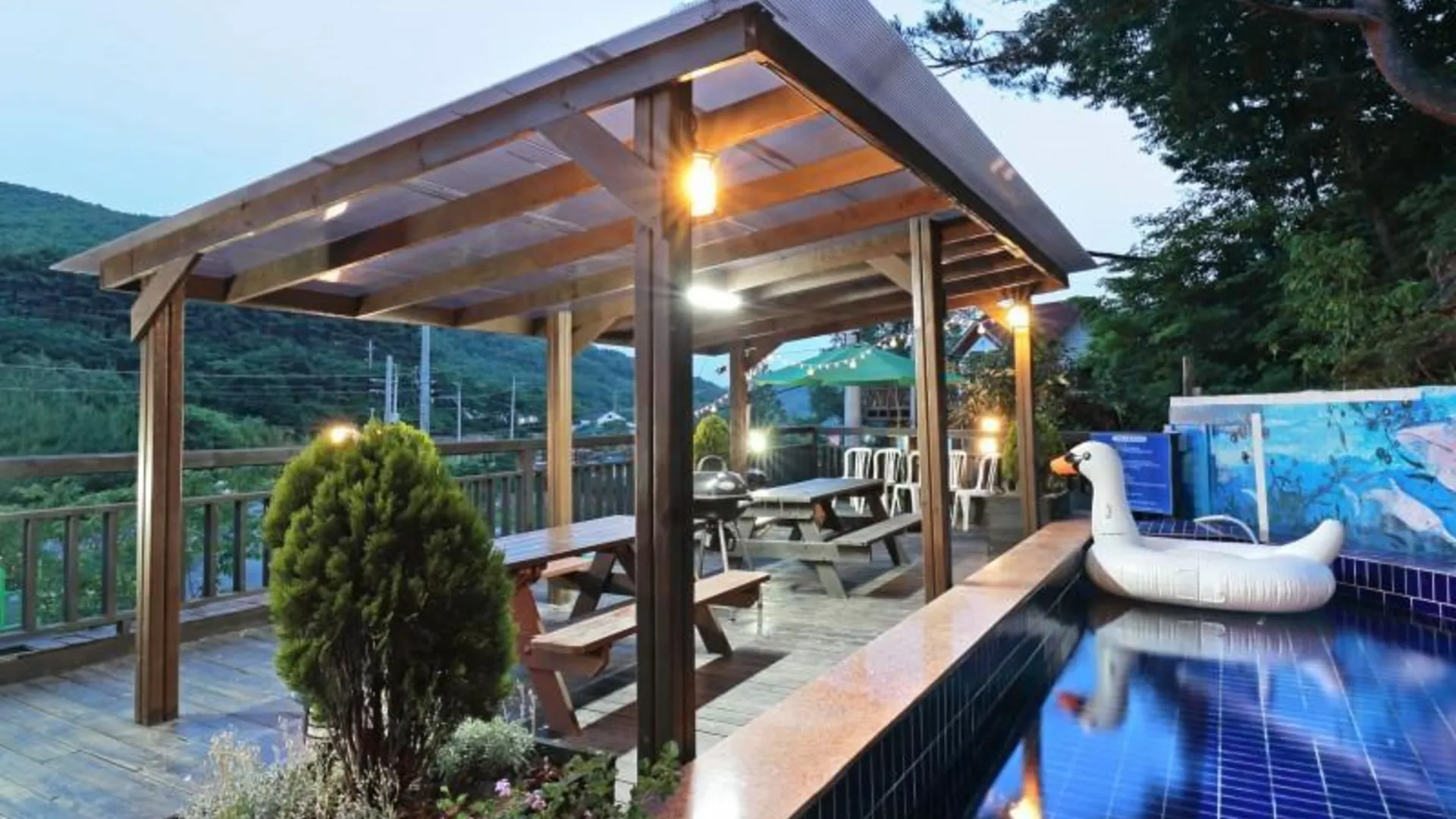 울산 울산 라온펜션 3성급 게스트하우스 수영장