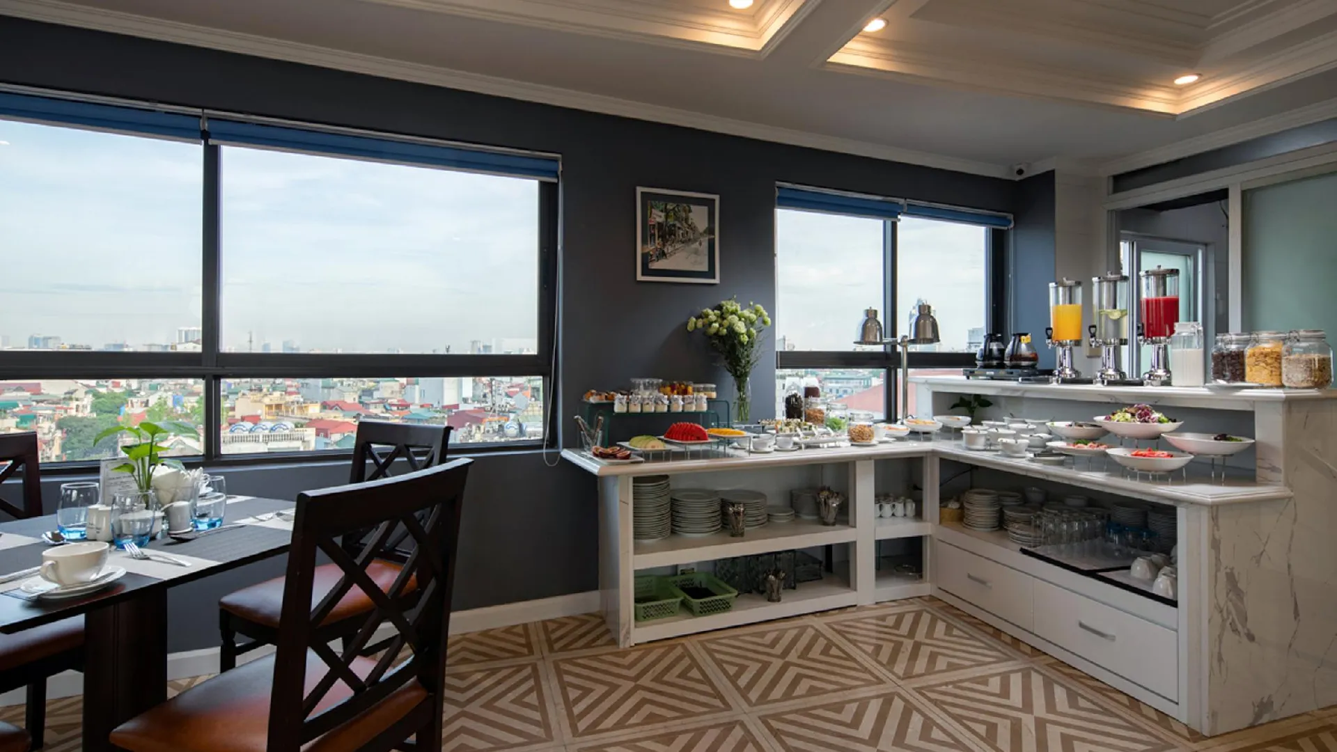 하노이 스카이라인 센트럴 호텔 3성급 호텔 로비