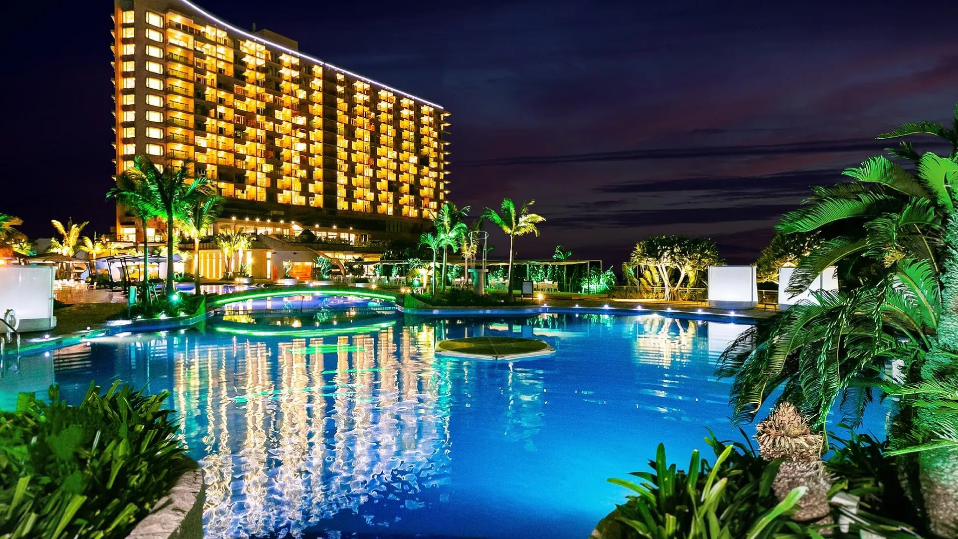 오키나와 본섬 오리엔탈 호텔 오키나와 리조트 앤 스파 4성급 호텔 로비