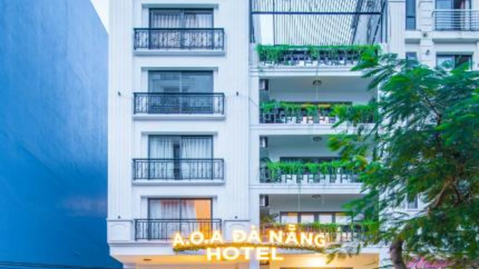 다낭 AOA 다낭 비치 호텔 2성급 호텔 로비