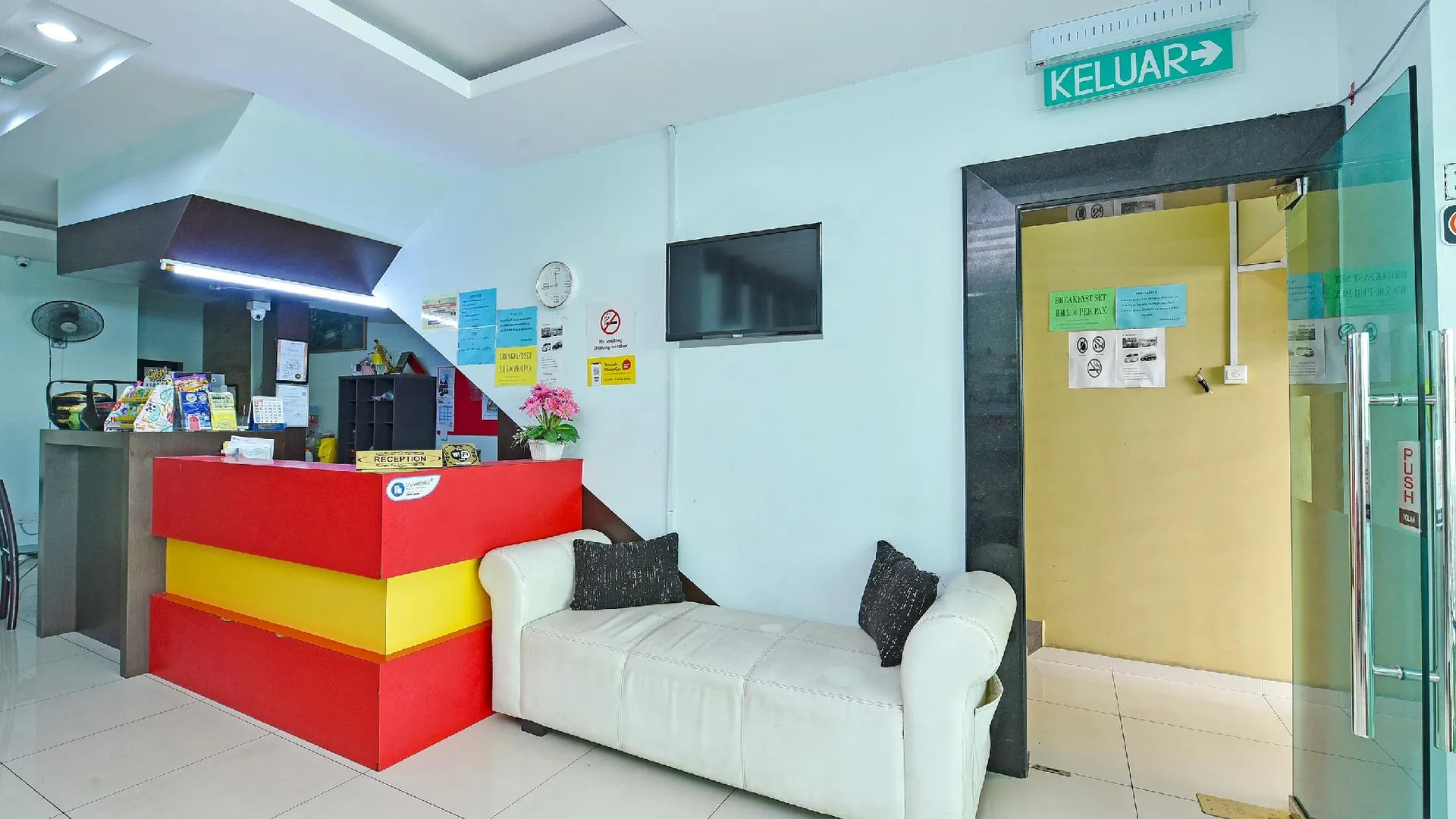 말라카 드 마와르다 인 호텔 2성급 호텔 로비