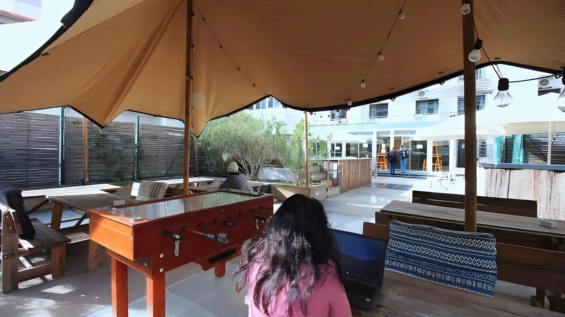 리스본 WOT 노마드 소셜 2성급 호텔 레스토랑