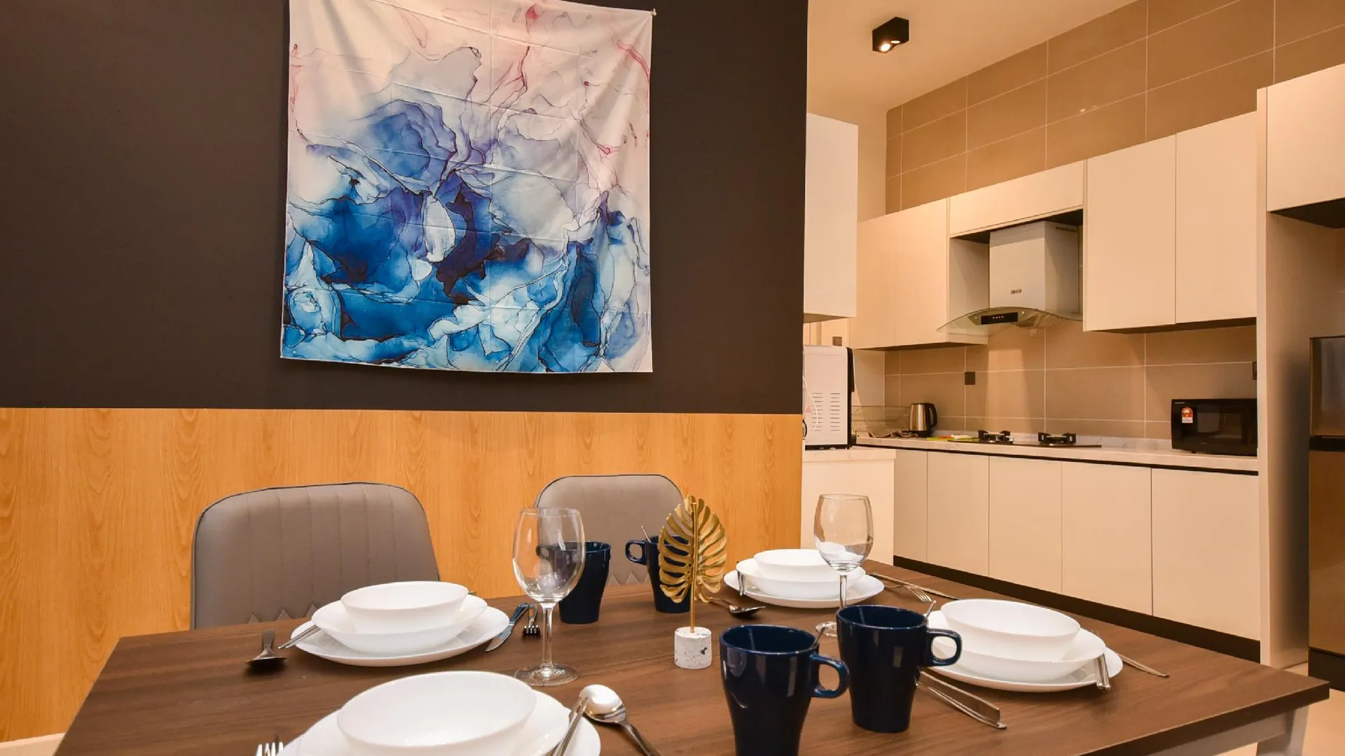 조호바루 / 조호르바루 조호바루의 아파트먼트 (1200m², 침실 2개, 프라이빗 욕실 2개) 4성급 싱글룸 수영장