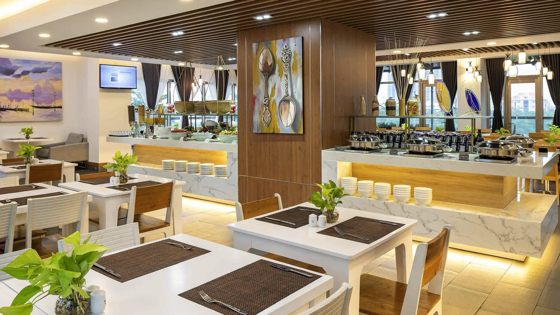 호치민 이비스 사이공 사우스 호텔 3성급 호텔 로비