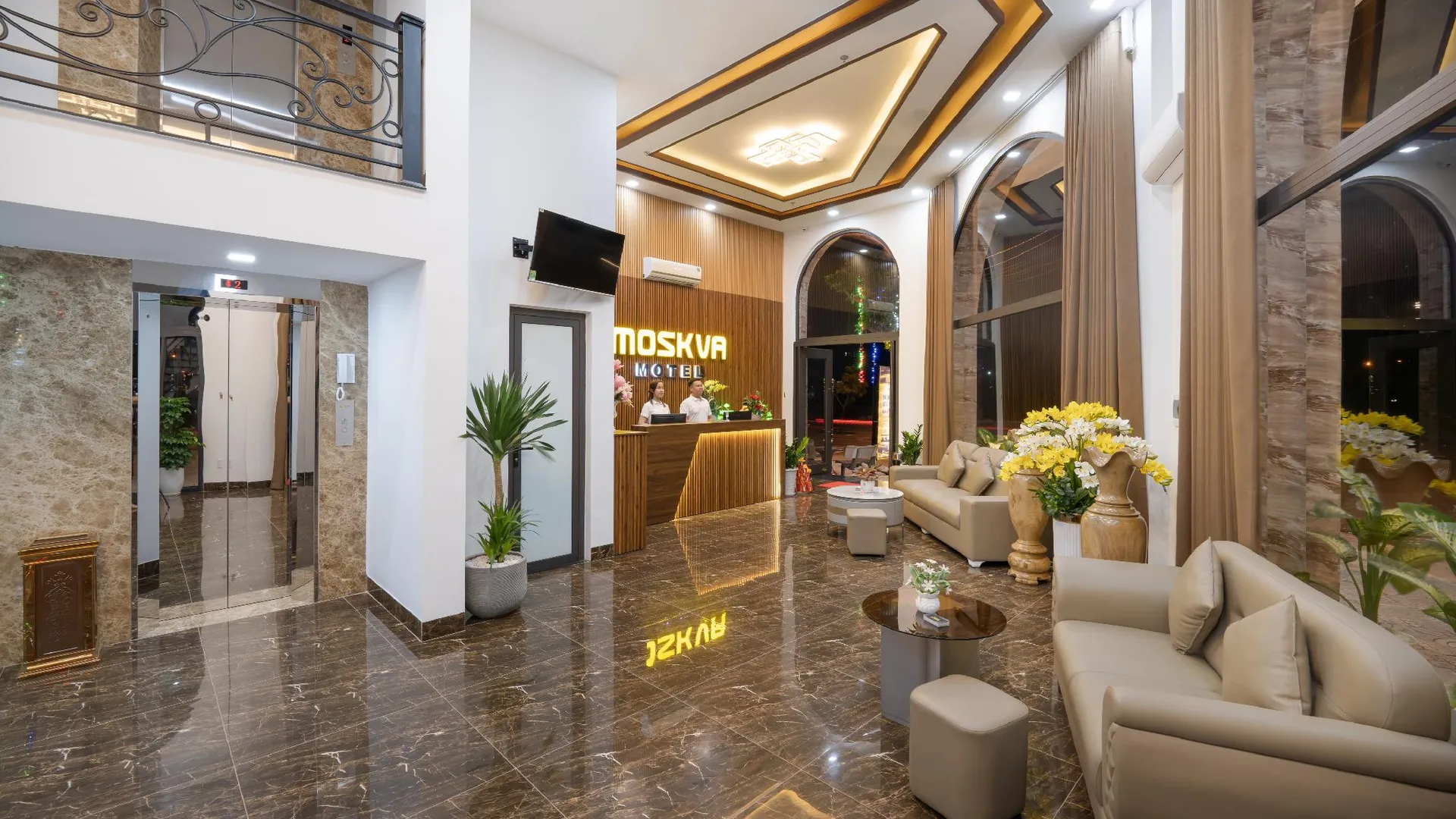 다낭 모스크바 모텔 앤 아파트먼트 다낭 3성급 호텔 전망