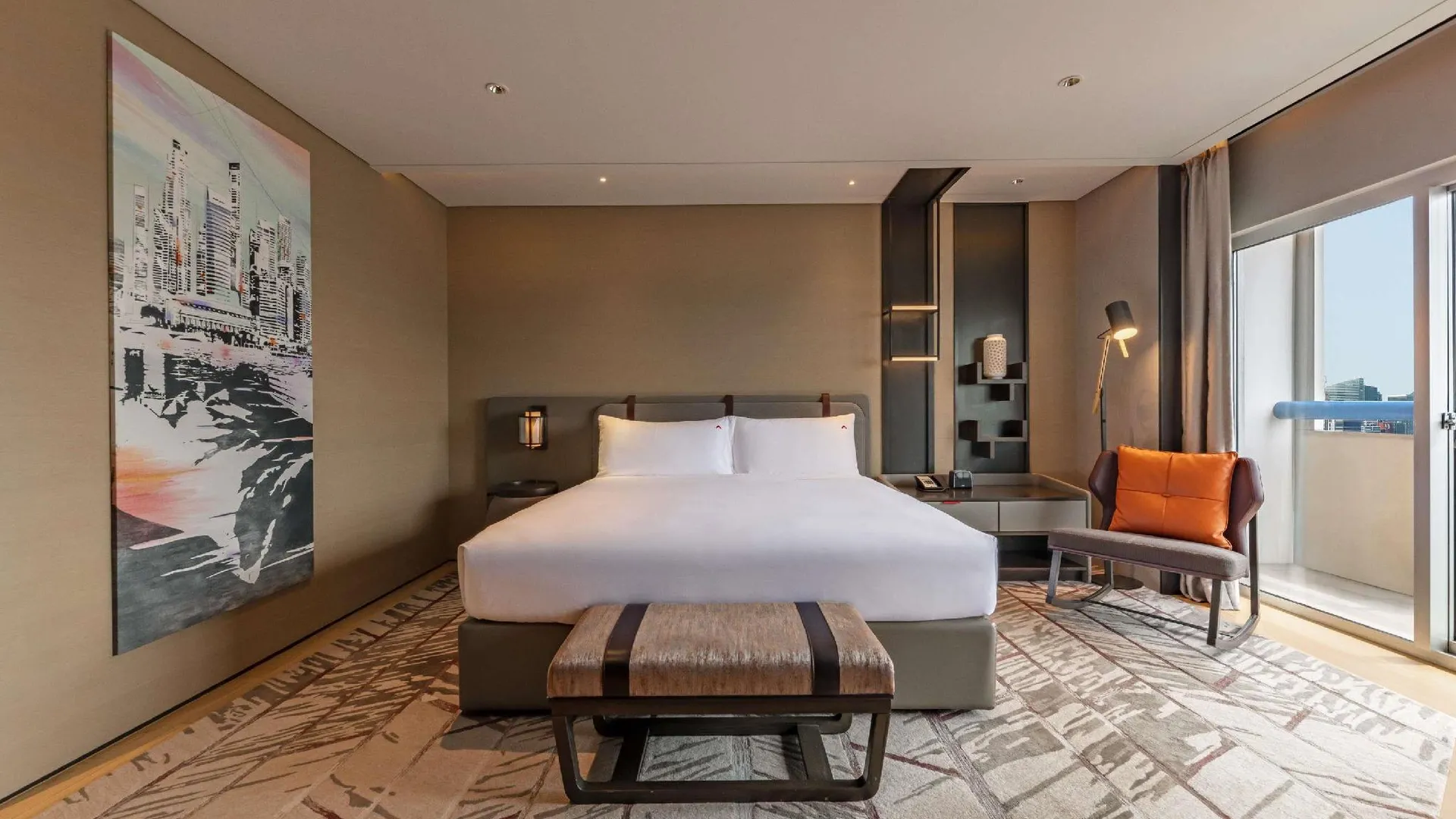 싱가포르 스위소텔 더 스탬포드 싱가포르 5성급 호텔 스위트룸