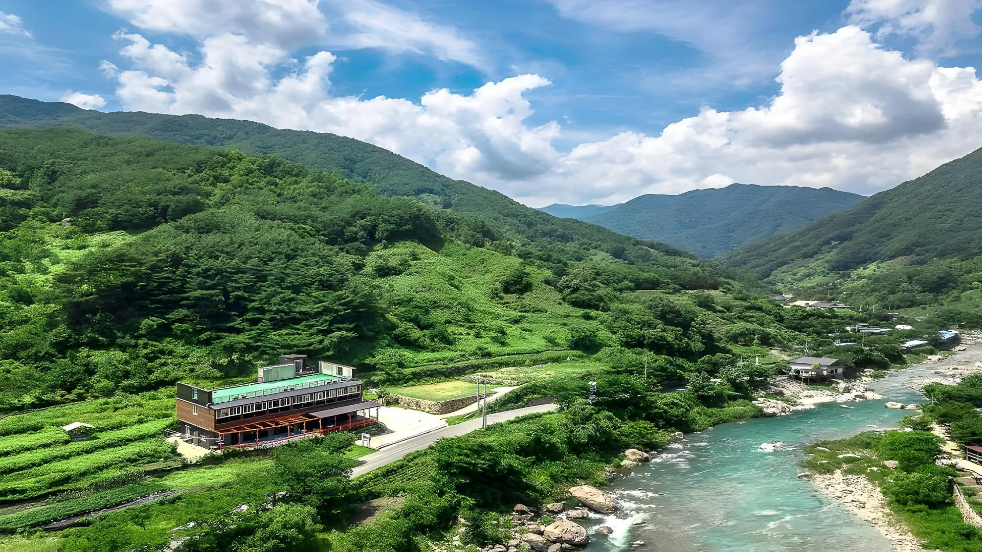 하동 모꼬지 펜션 4성급 게스트하우스 객실