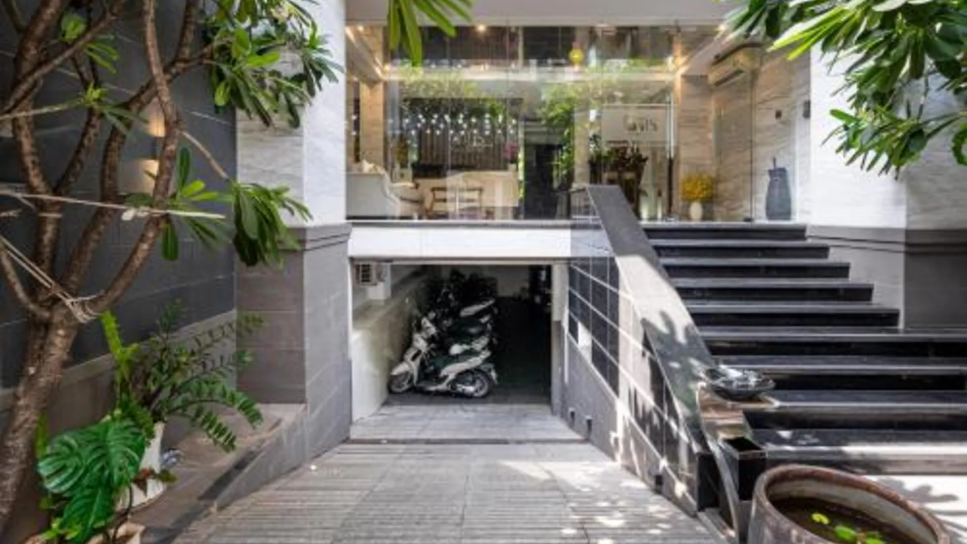 호치민 오티스 아파트먼트 - 33 쩐께쑤엉 루프탑뷰 3성급 호텔 레스토랑