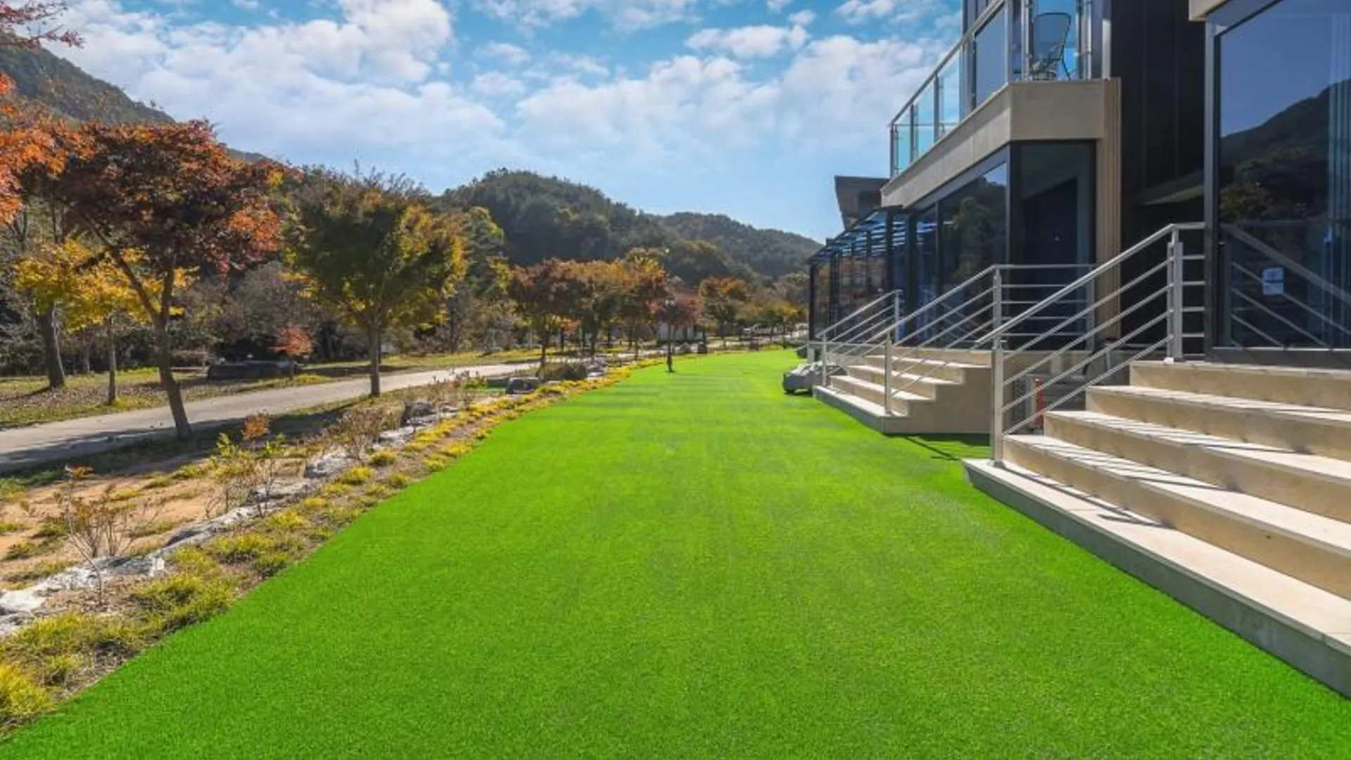 상주 상주 아이쉼터키즈풀빌라 2성급 게스트하우스 수영장