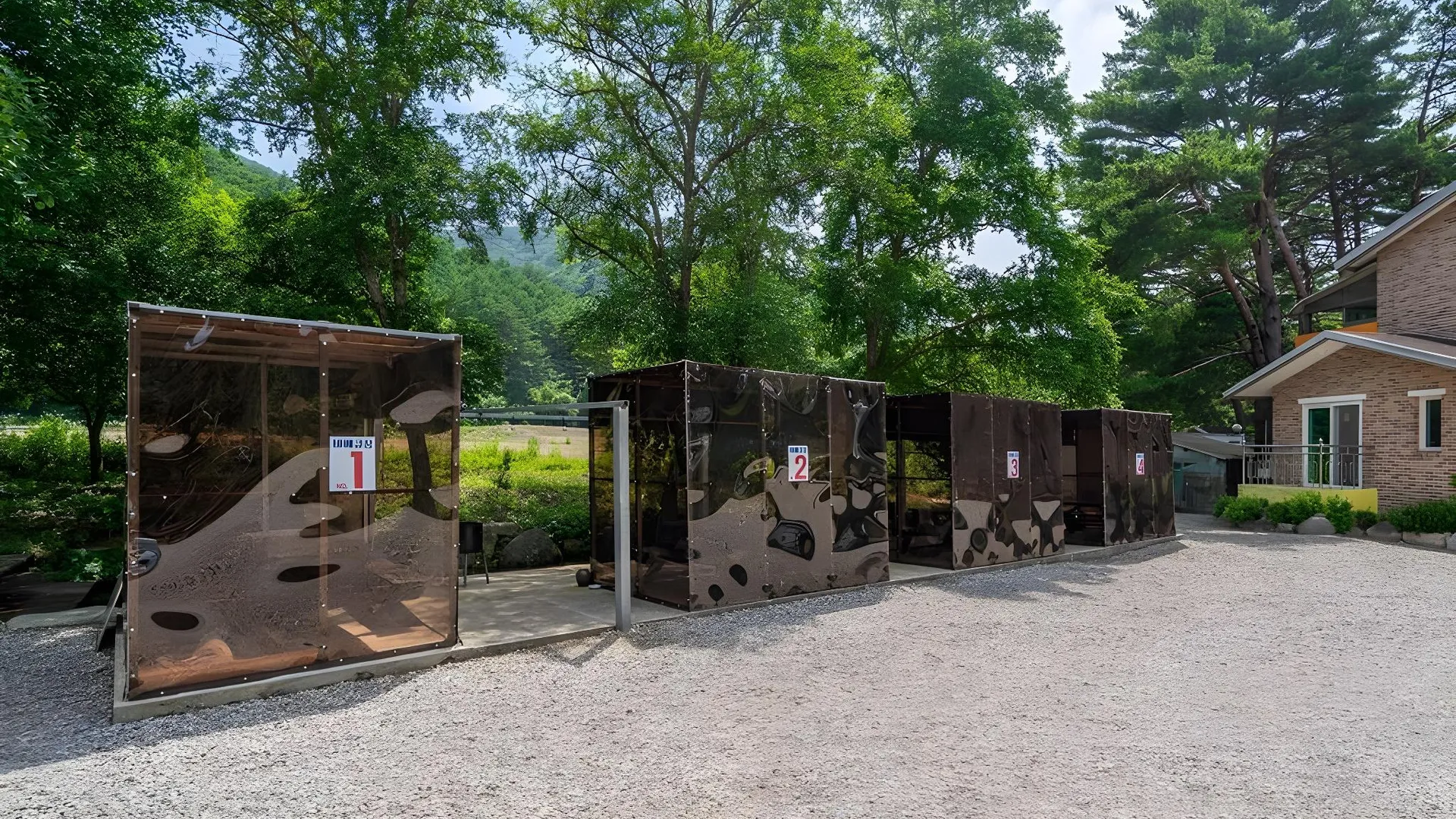 인제 백담 계곡 펜션 3성급 게스트하우스 외관