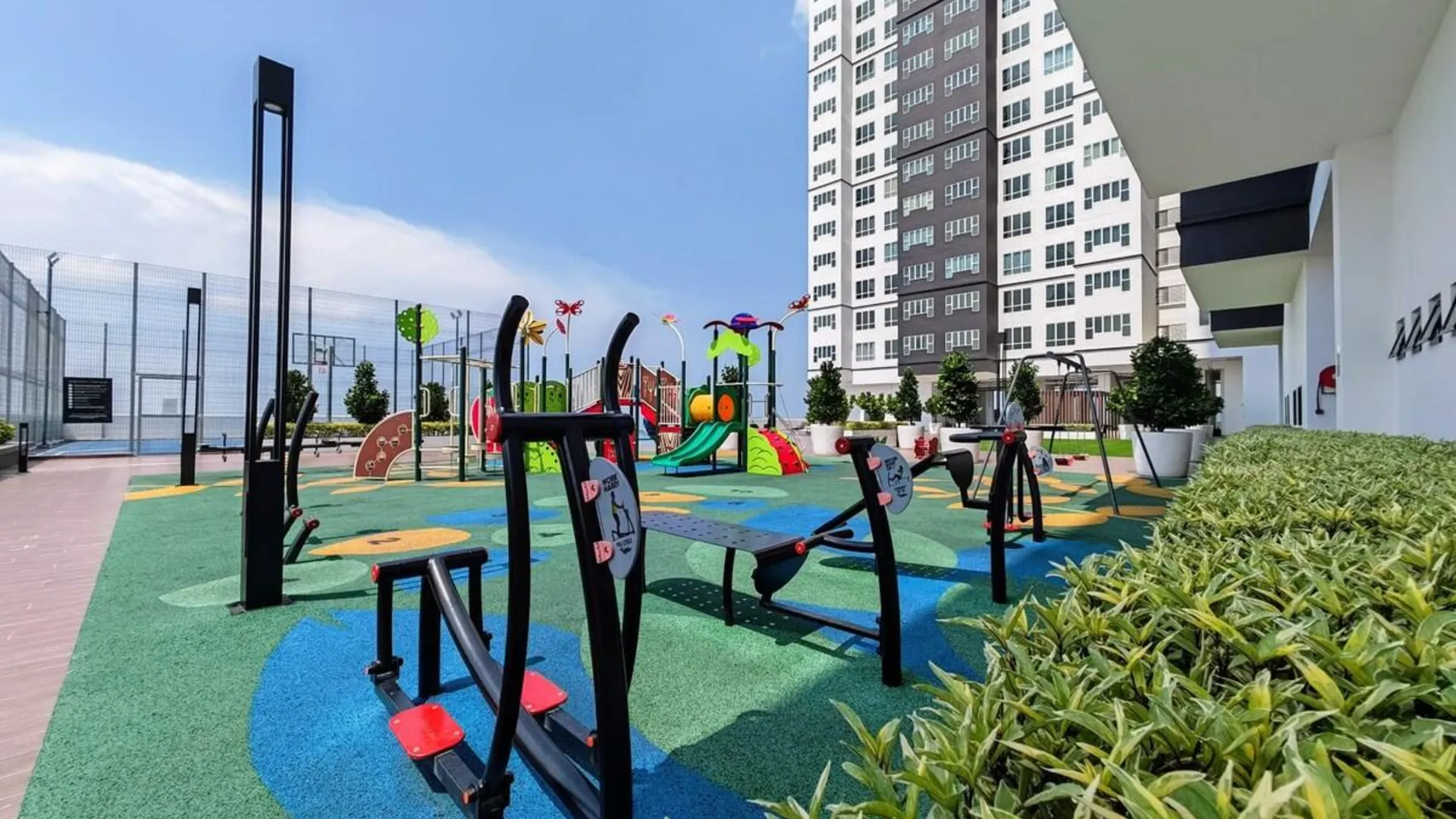 말라카 클레방의 아파트먼트 (66m², 침실 2개, 프라이빗 욕실 2개) 3성급 싱글룸 전망