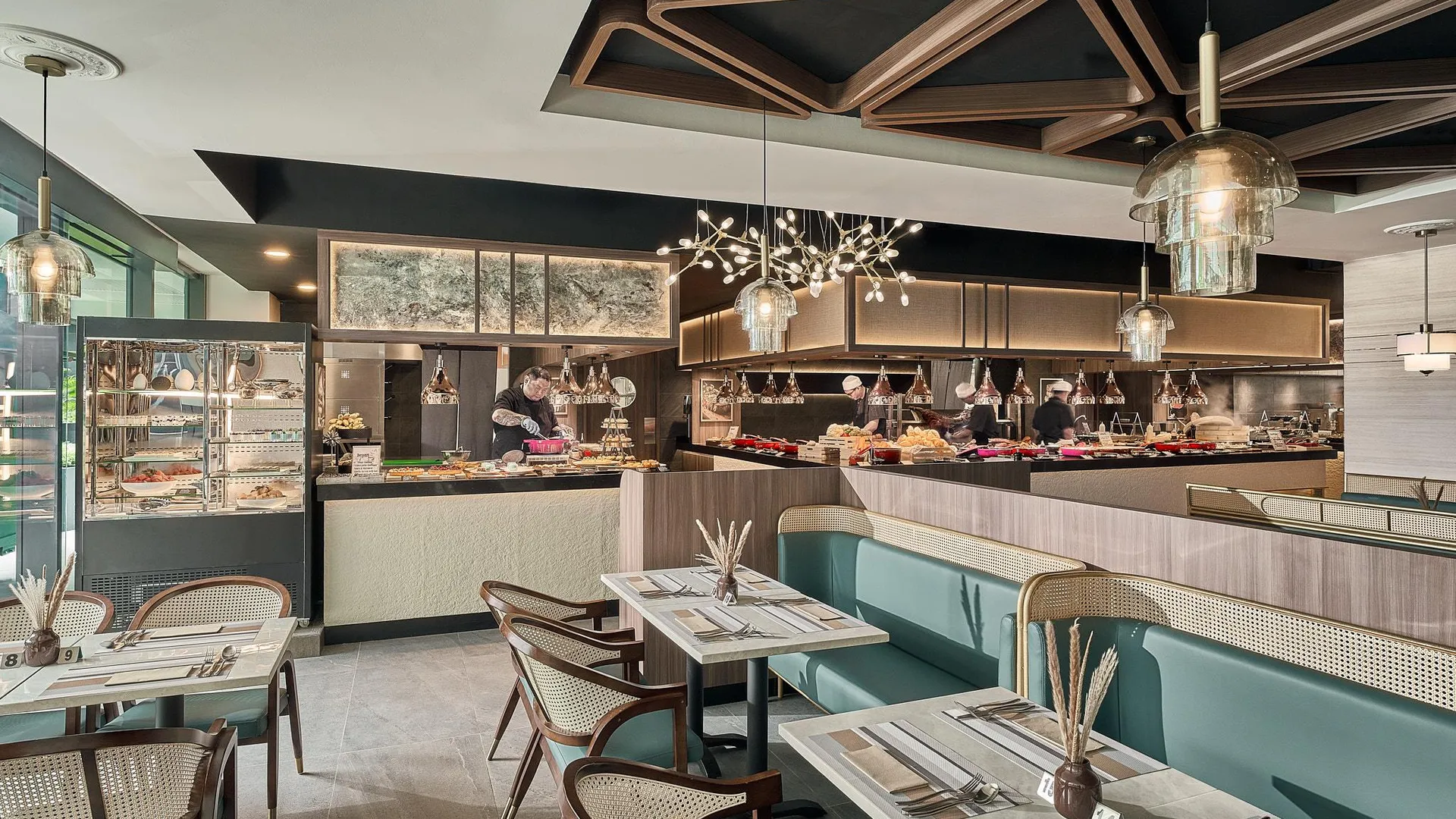 싱가포르 머큐어 ICON 싱가포르 시티 센터 4성급 호텔 전망