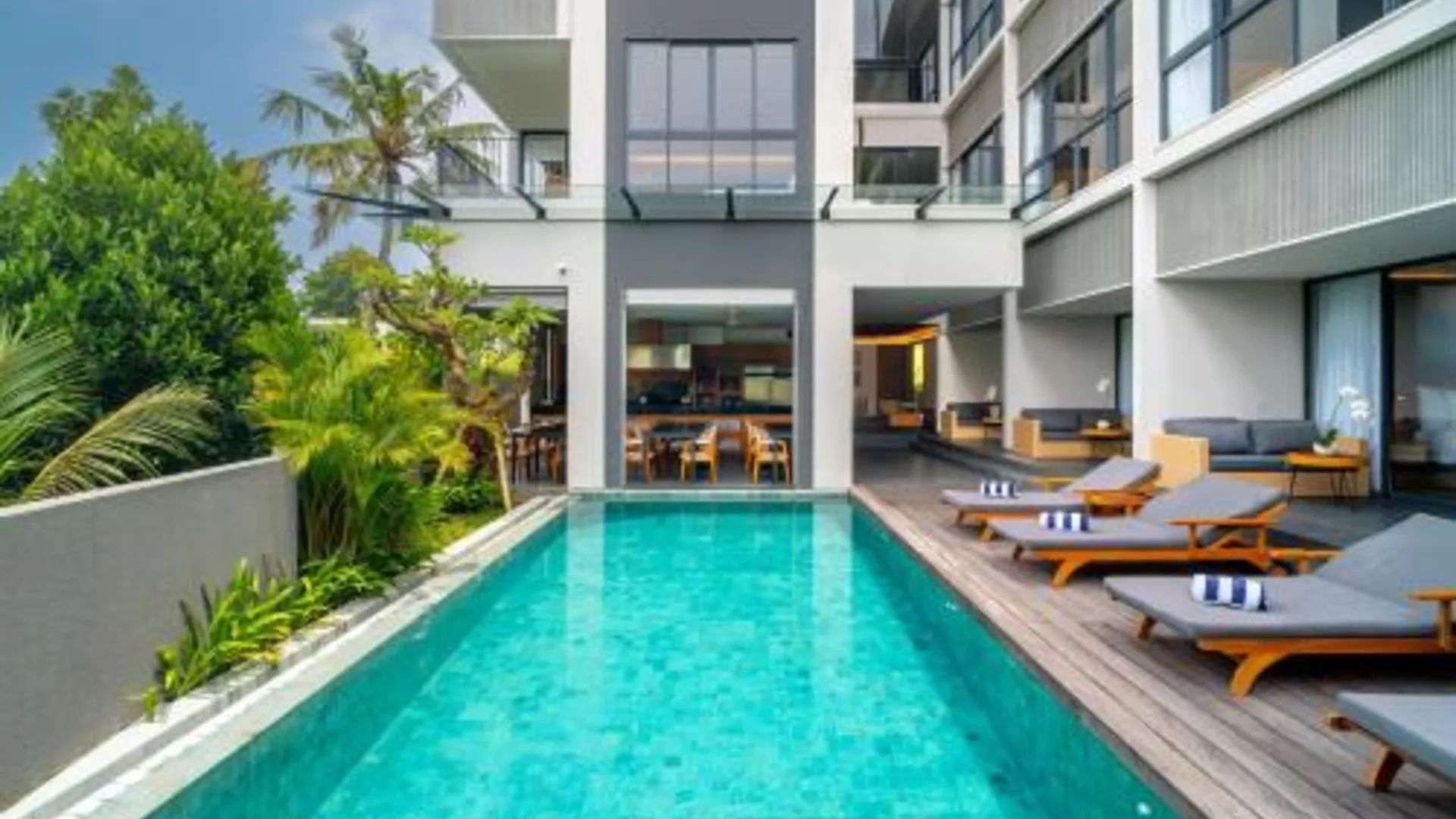 발리 더 라인 창구 4성급 호텔 객실