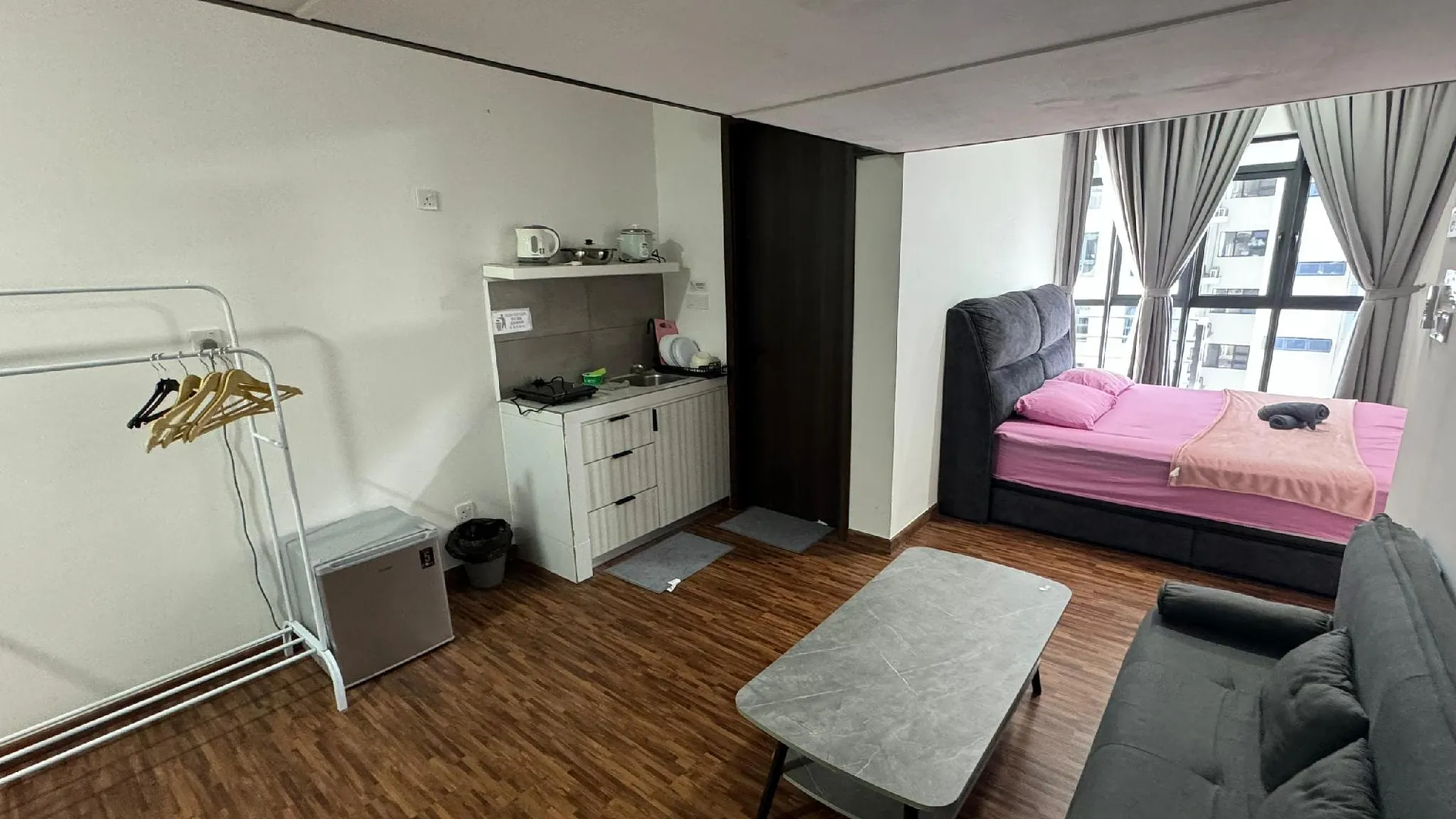 코타키나발루 K avenue by TZ Homestay 3성급 게스트하우스 스위트룸