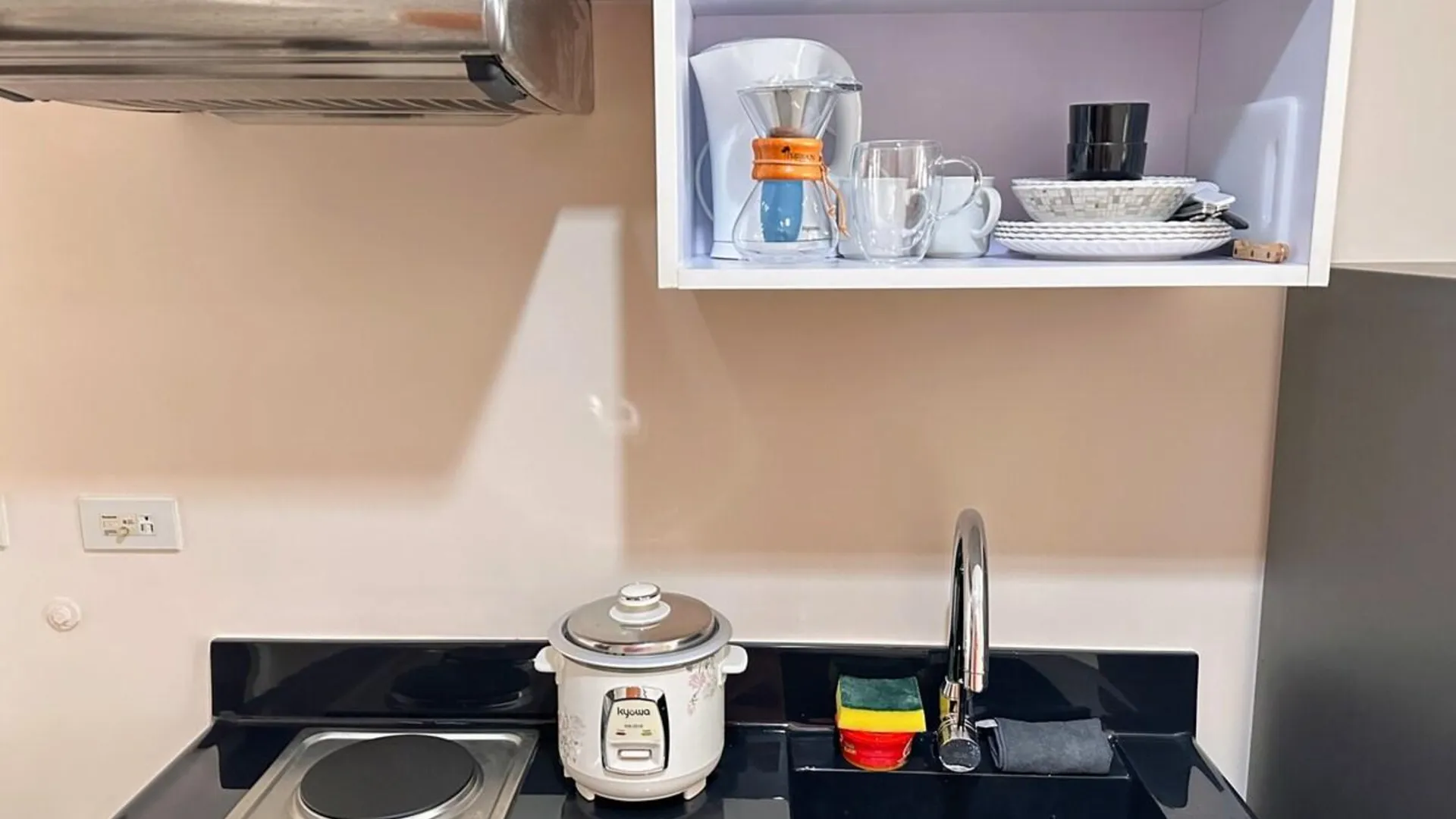 세부 북 개간 지역의 스튜디오 아파트먼트 (25m², 프라이빗 욕실 1개) 2성급 싱글룸 객실