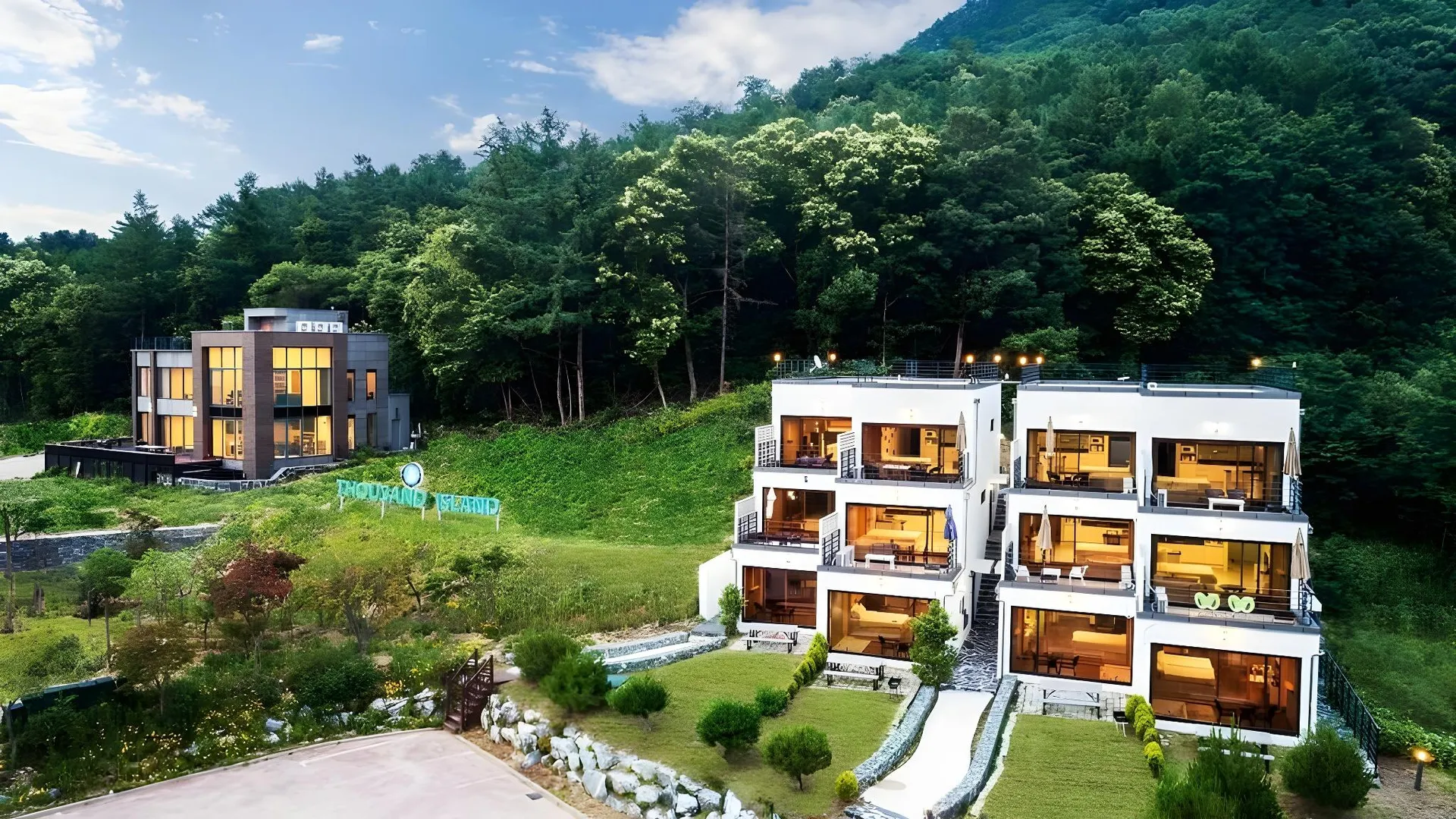 가평 가평 천섬 리조트 3성급 게스트하우스 로비