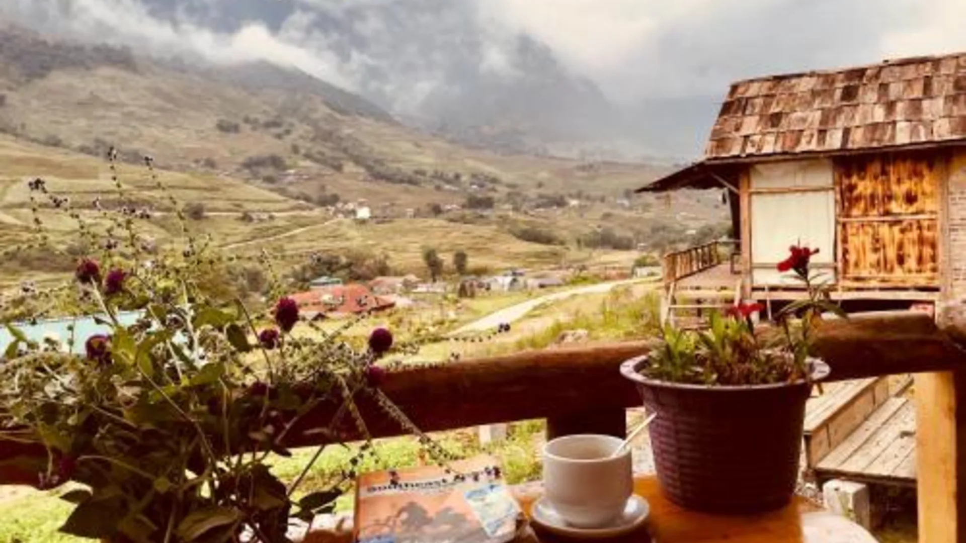 사파 Cơmlam Eco House 2성급 호텔 수영장