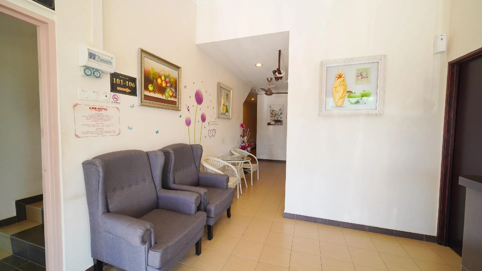 숭가이 페타니 CMN Hotel & Homestay 2성급 호텔 로비