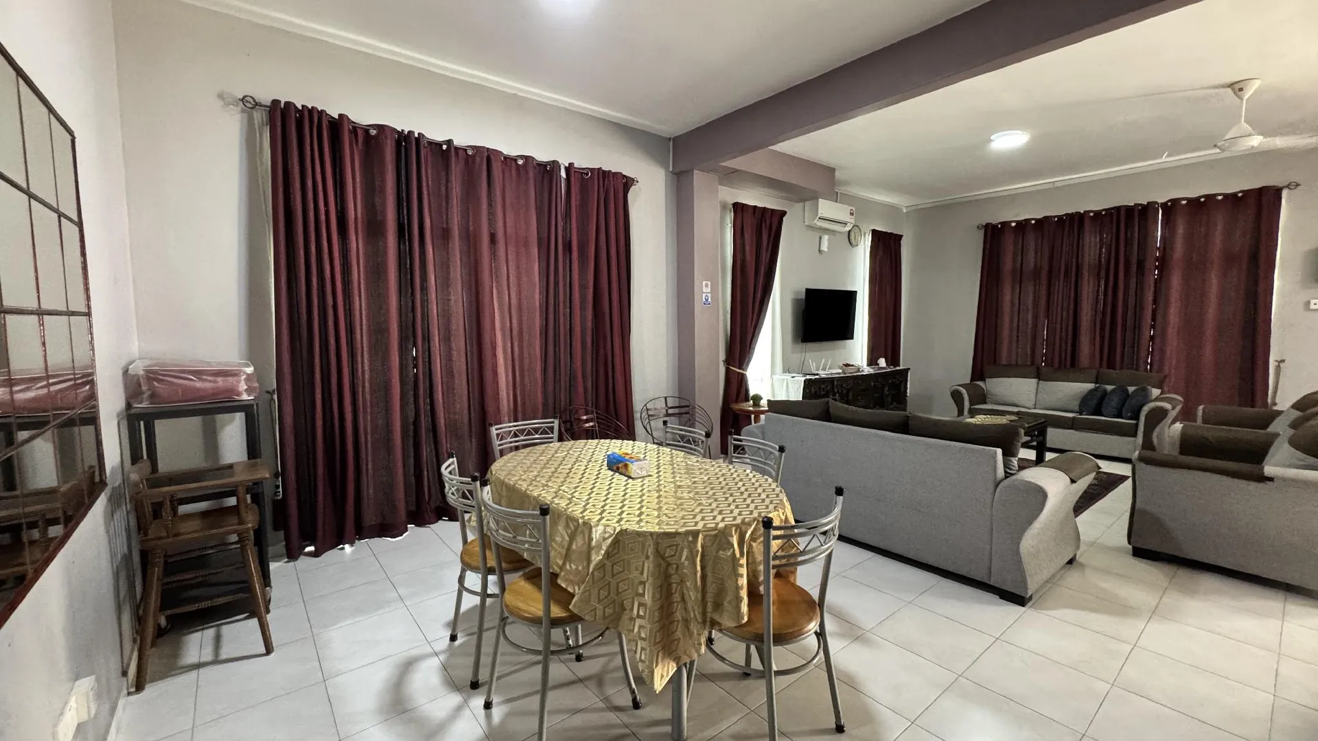 말라카 말라카 시내의 프라이빗 하우스 (3800m², 침실 4개, 프라이빗 욕실 4개) 4성급 싱글룸 로비