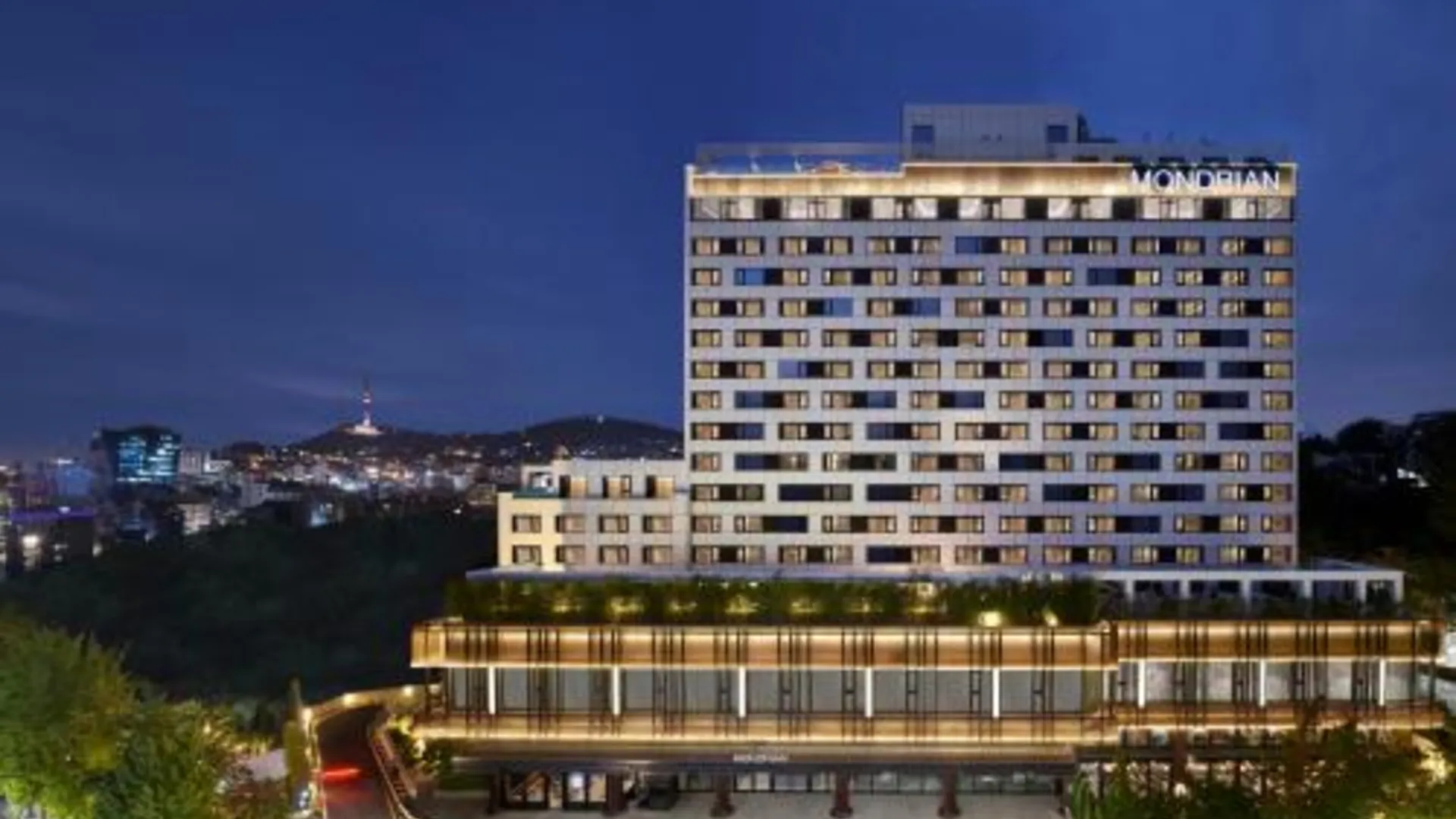 서울 몬드리안 서울 이태원 5성급 호텔 레스토랑