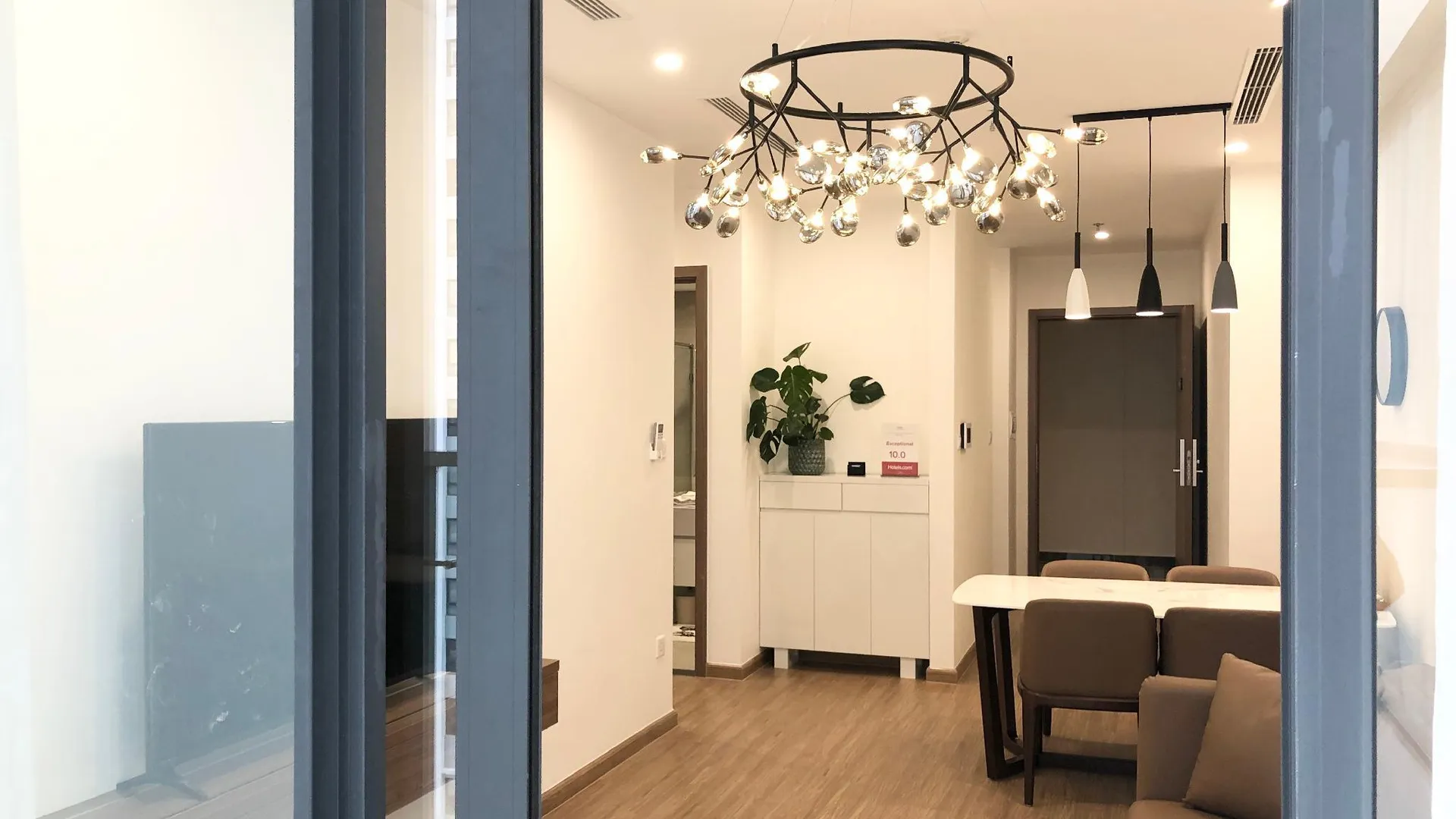 하노이 미딘의 아파트먼트 (75m², 침실 2개, 프라이빗 욕실 2개) 4성급 싱글룸 부대시설