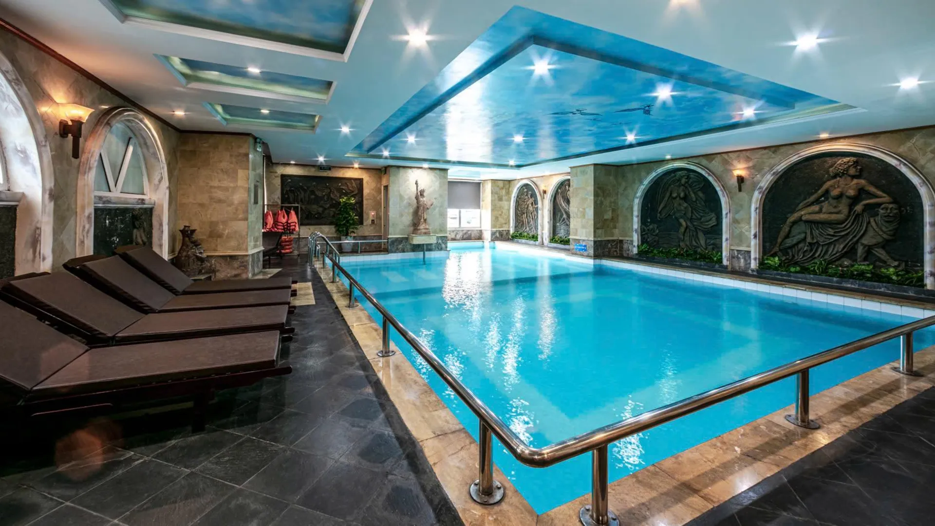 하노이 A25 럭셔리 호텔 4성급 호텔 수영장