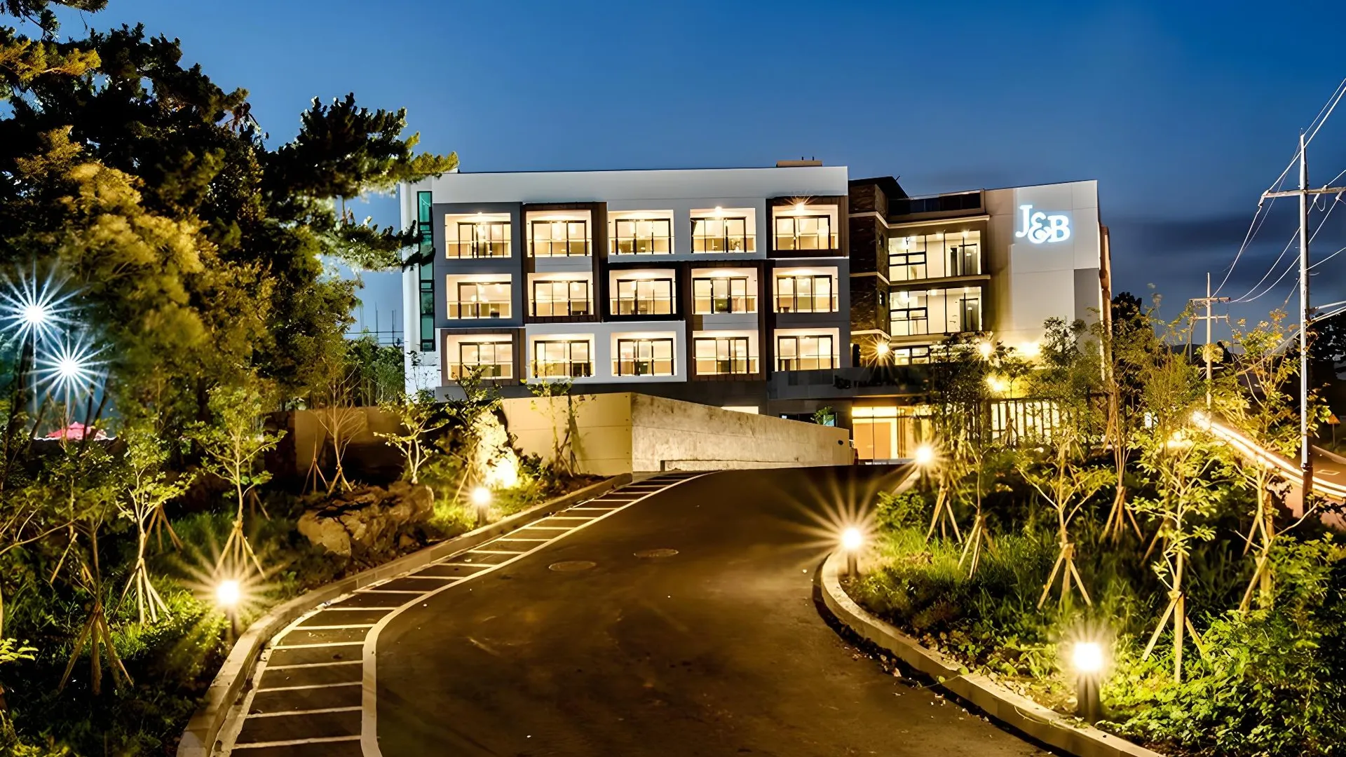 제주 제이앤비 호텔 3성급 호텔 로비