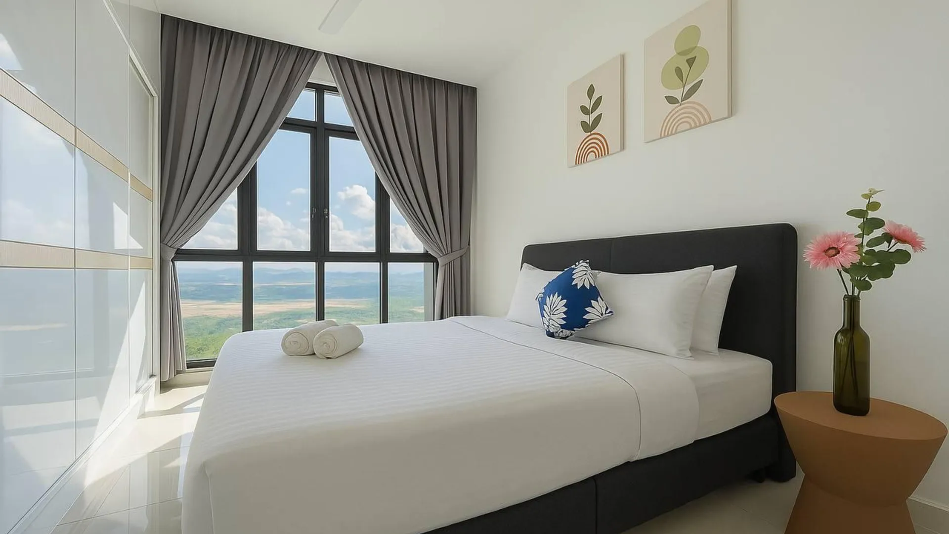 조호바루 / 조호르바루 겔랑파타 / 레고랜드의 아파트먼트 (80m², 침실 2개, 프라이빗 욕실 2개) 4성급 싱글룸 스위트룸