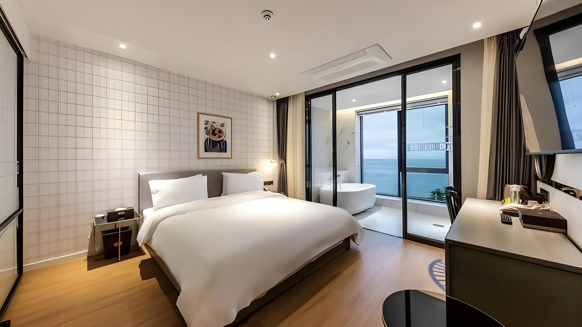 울산 울산 정자동 브라운도트 정자해수욕장점 1성급 호텔 스위트룸